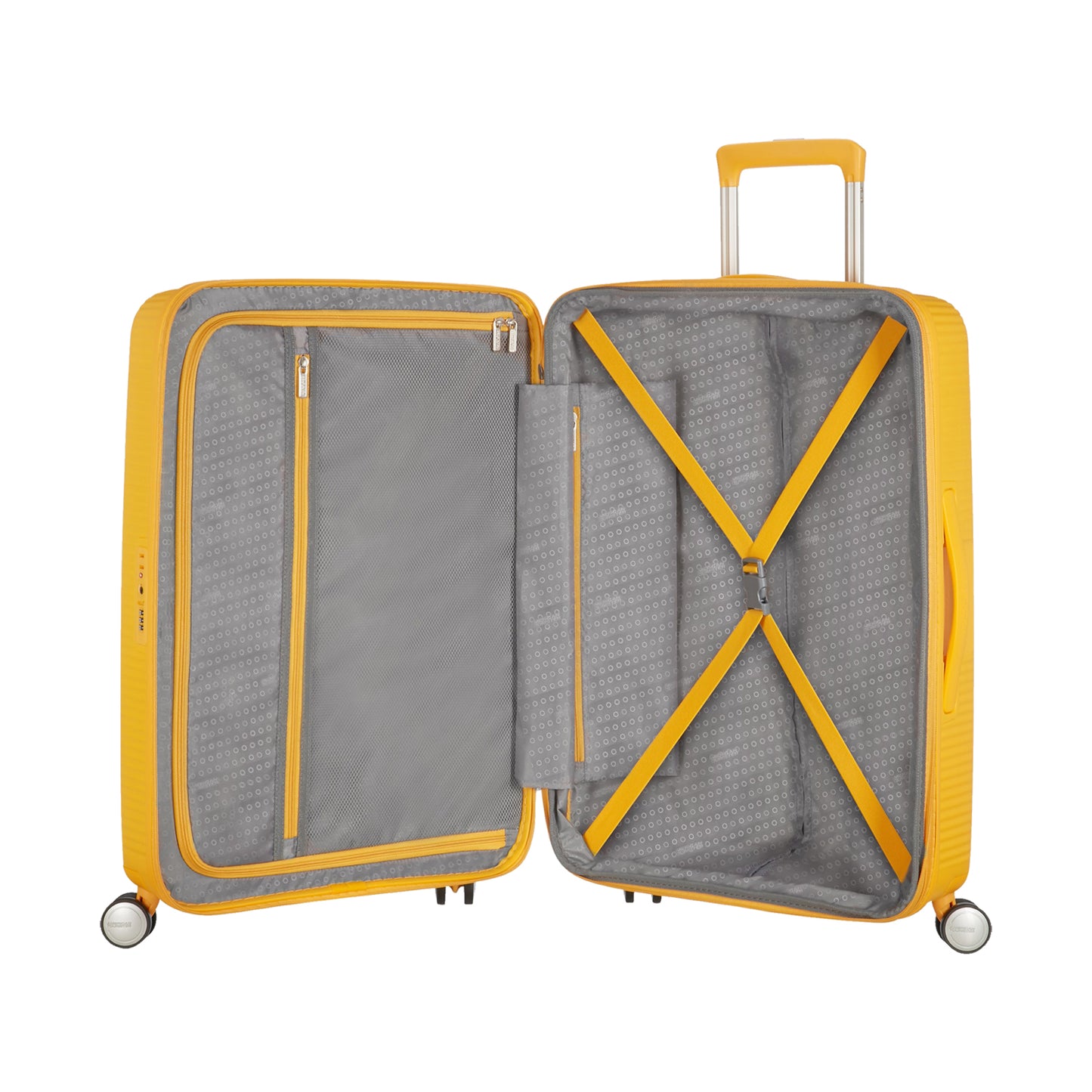 American Tourister Großer Koffer SoundBox 77cm Gelb
