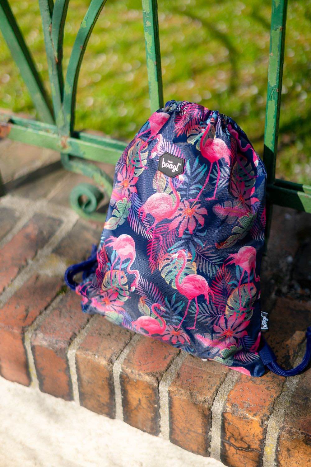 Flamingo Rucksack-Set 3tlg: Rucksack, Federmäppchen, Turnbeutel
