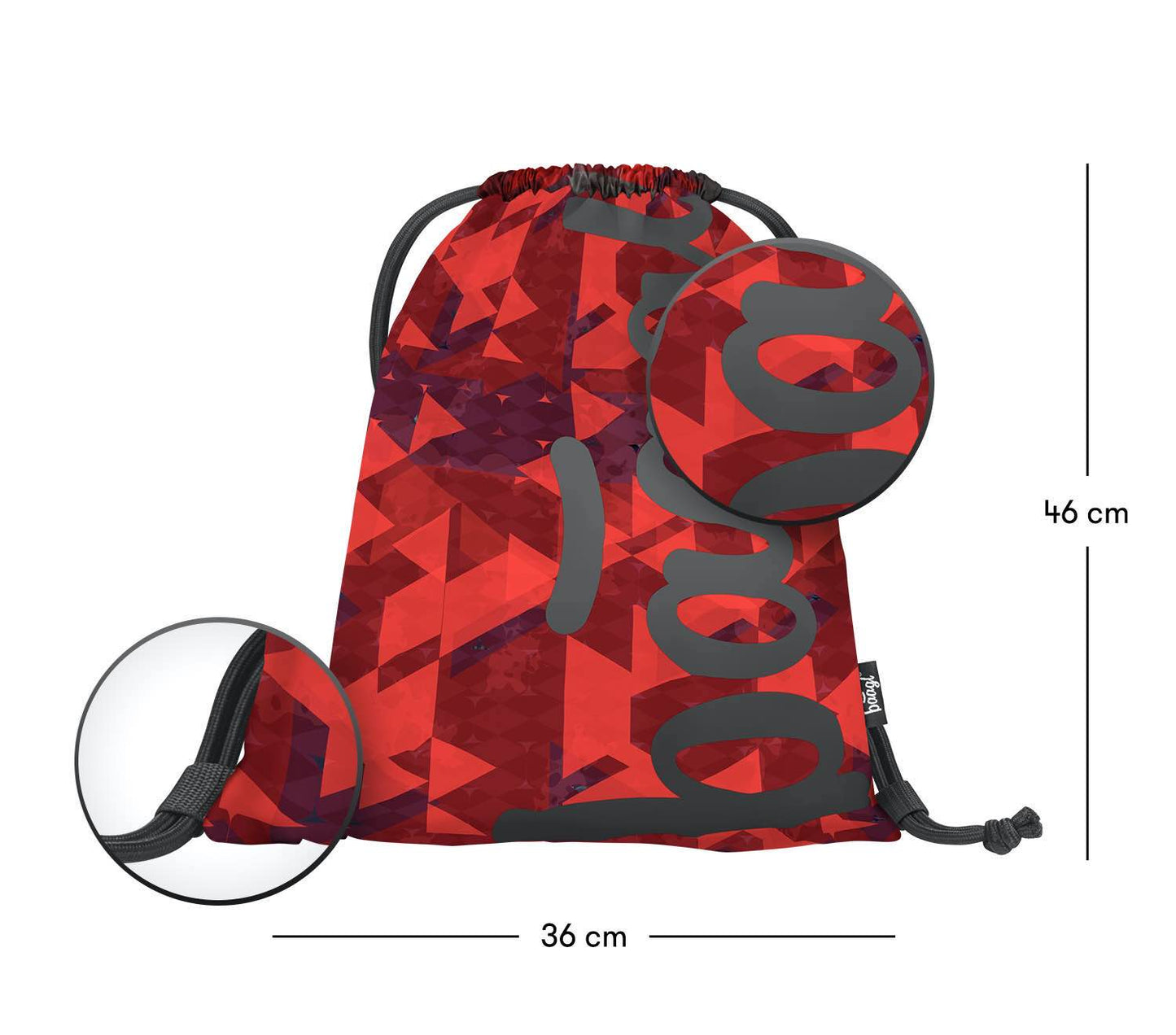 Skate Triangle Rucksack-Set 3tlg: Rucksack, Federmäppchen, Turnbeutel