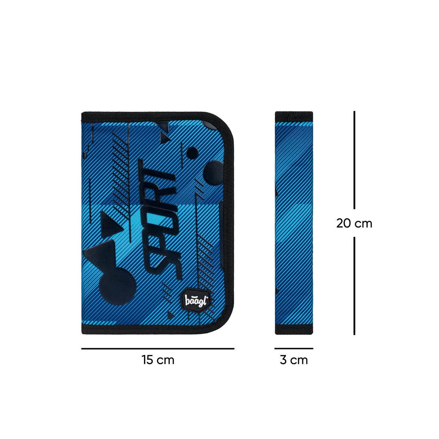 Zippy Sport Schulranzen-Set 4tlg: Schulranzen, Federmäppchen, Turnbeutel, Silikon-Etui