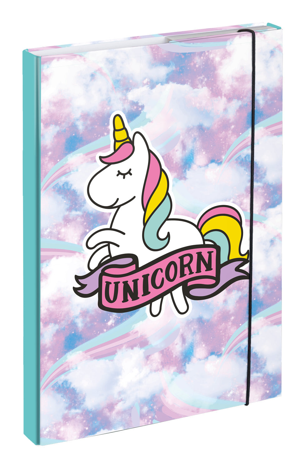 Zippy Regenbogen Schulranzen-Set 6tlg: Schulranzen, Federmäppchen, Turnbeutel, Brotdose, Heftmappe, Silikon-Etui