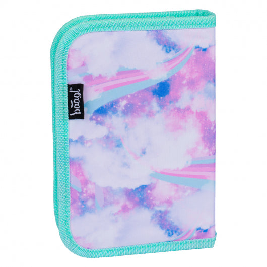 Zippy Regenbogen Schulranzen-Set 4tlg: Schulranzen, Federmäppchen, Turnbeutel, Silikon-Etui