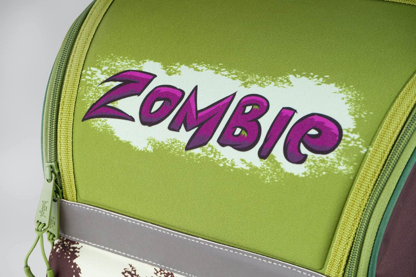 Zippy Zombie Schulranzen-Set 3tlg: Schulranzen, Federmäppchen, Turnbeutel