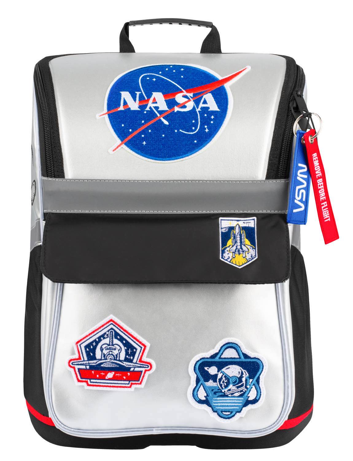 Zippy NASA Schulranzen-Set 6tlg: Schulranzen, Federmäppchen, Turnbeutel, Trinkflasche, Notizbuch, Geldbeutel