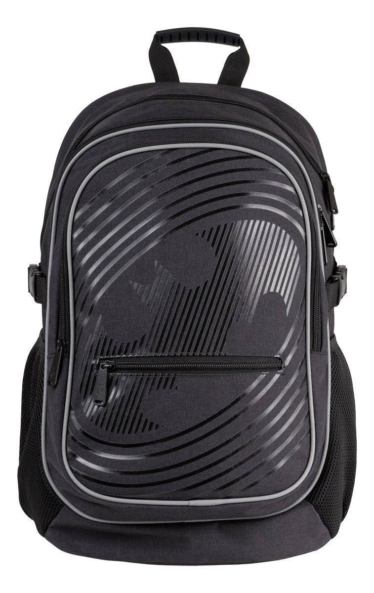 Batman Rucksack-Set 6tlg: Rucksack, Etui, Turnbeutel, Notizbuch, Regenjacke, Heftmappe