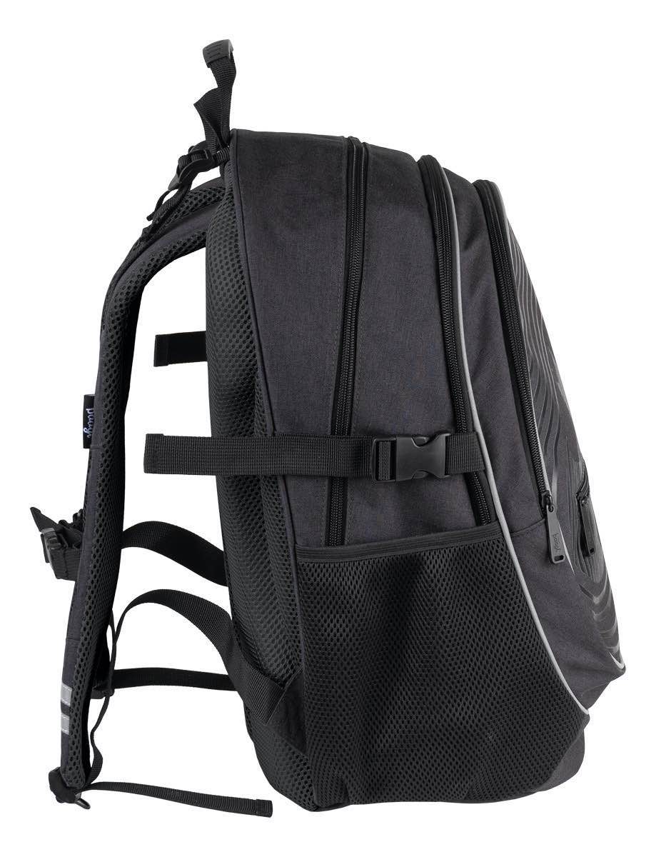 Batman Rucksack-Set 6tlg: Rucksack, Etui, Turnbeutel, Notizbuch, Regenjacke, Heftmappe