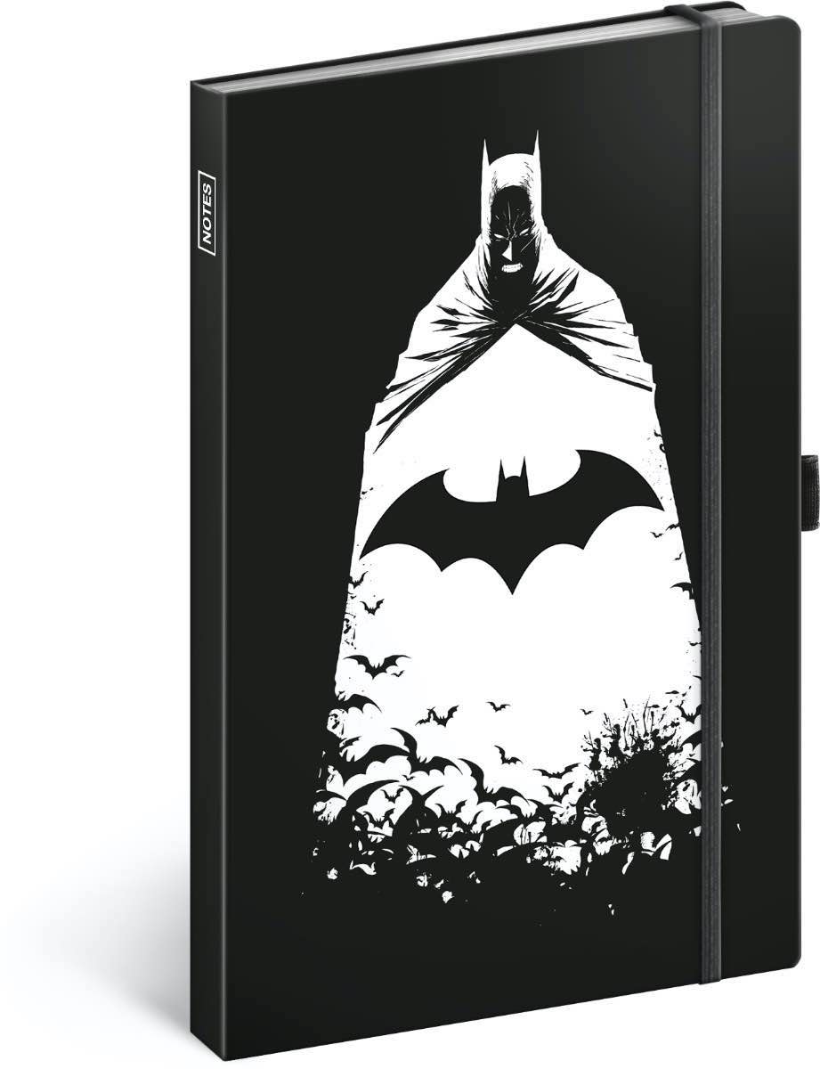 Batman Rucksack-Set 6tlg: Rucksack, Etui, Turnbeutel, Notizbuch, Regenjacke, Heftmappe