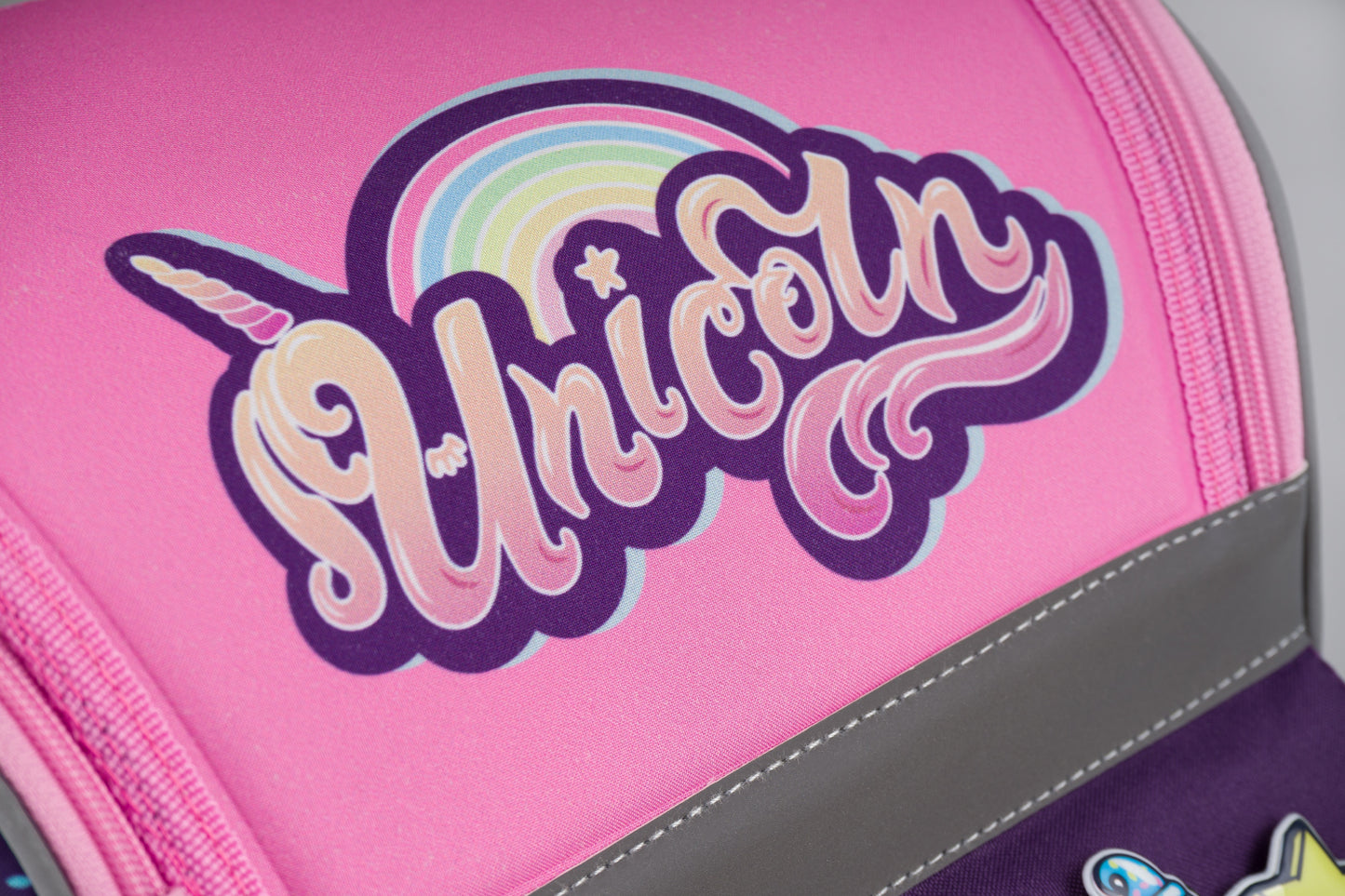 Zippy Unicorn Schulranzen-Set 7tlg: Schulranzen, Federmäppchen, Turnbeutel, Heftmappe, Brotdose, Schürze, Sticker