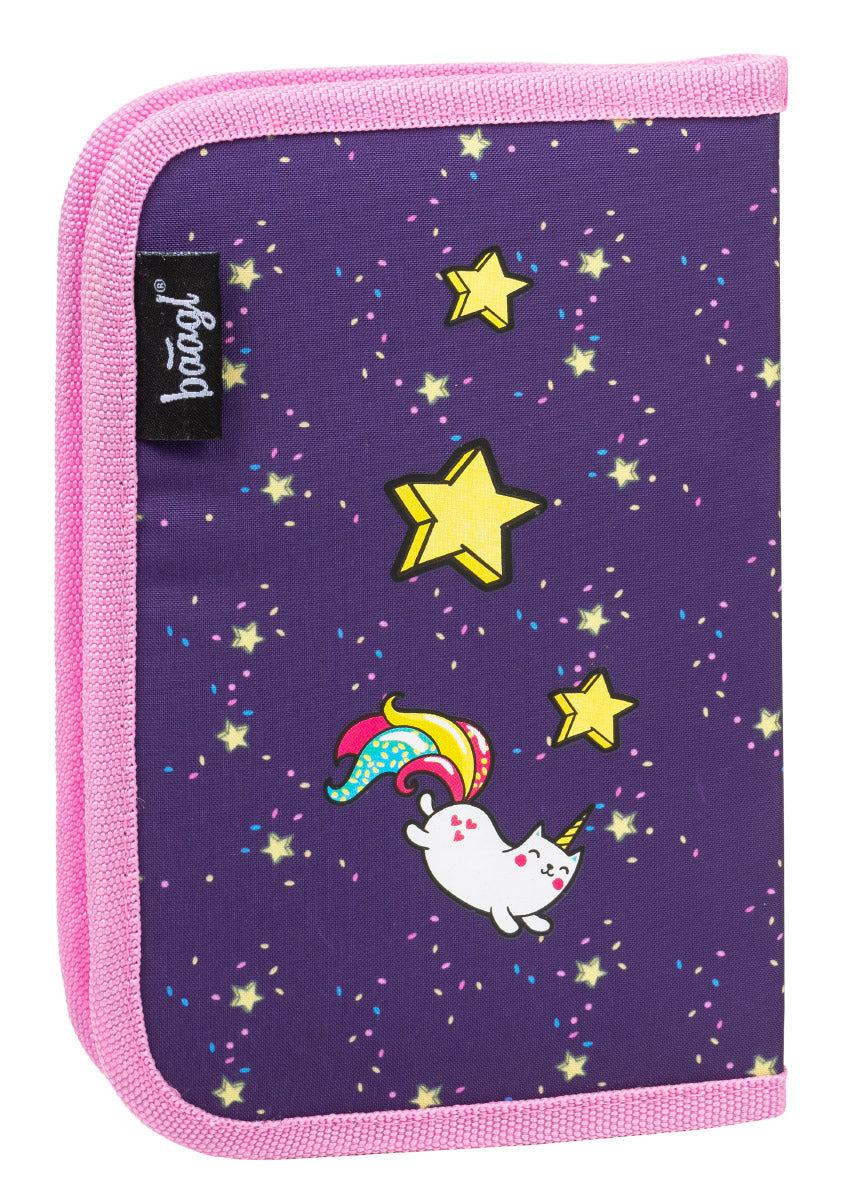Zippy Unicorn Schulranzen-Set 7tlg: Schulranzen, Federmäppchen, Turnbeutel, Heftmappe, Brotdose, Schürze, Sticker