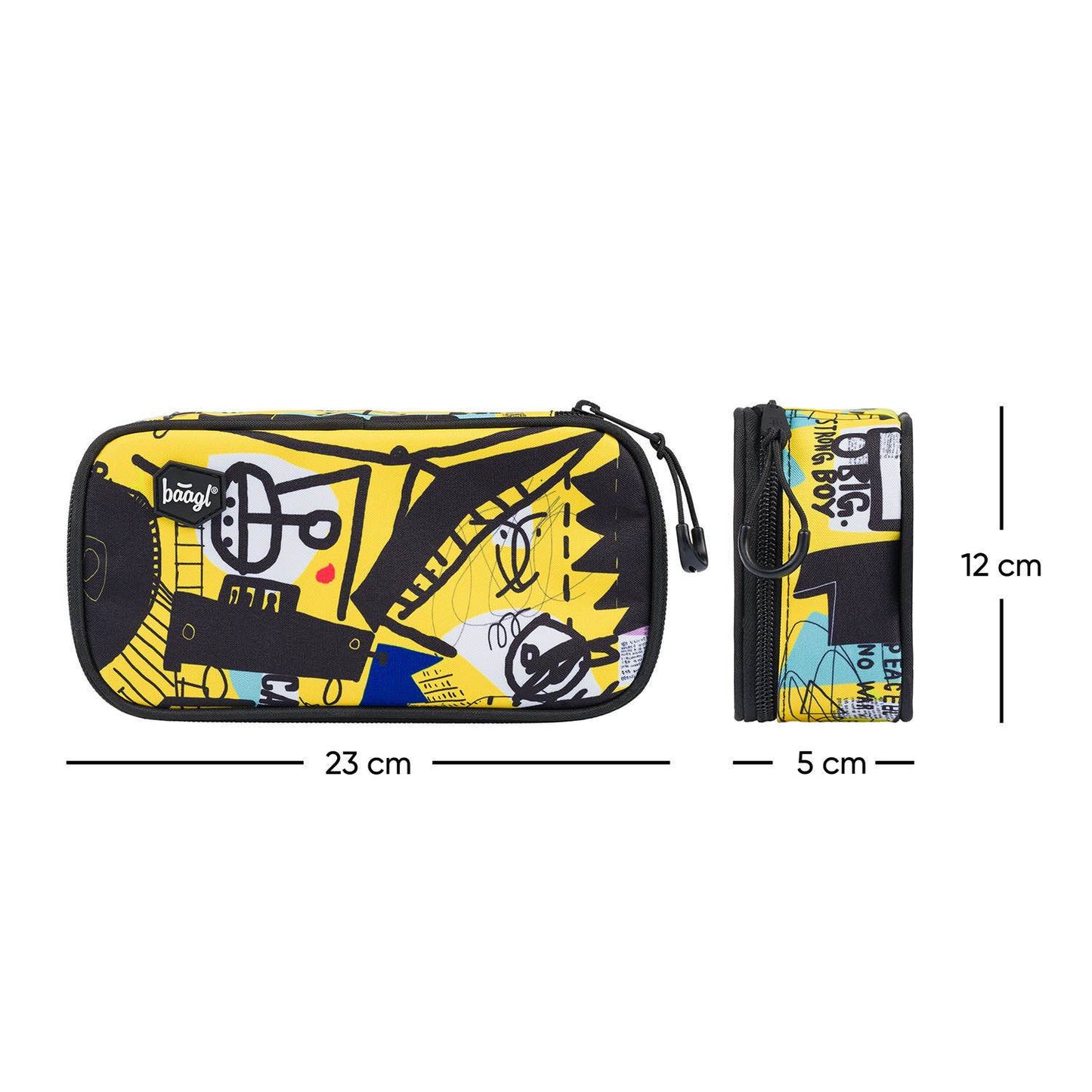 Skate Street Art Rucksack-Set 3tlg: Rucksack, Federmäppchen, Turnbeutel