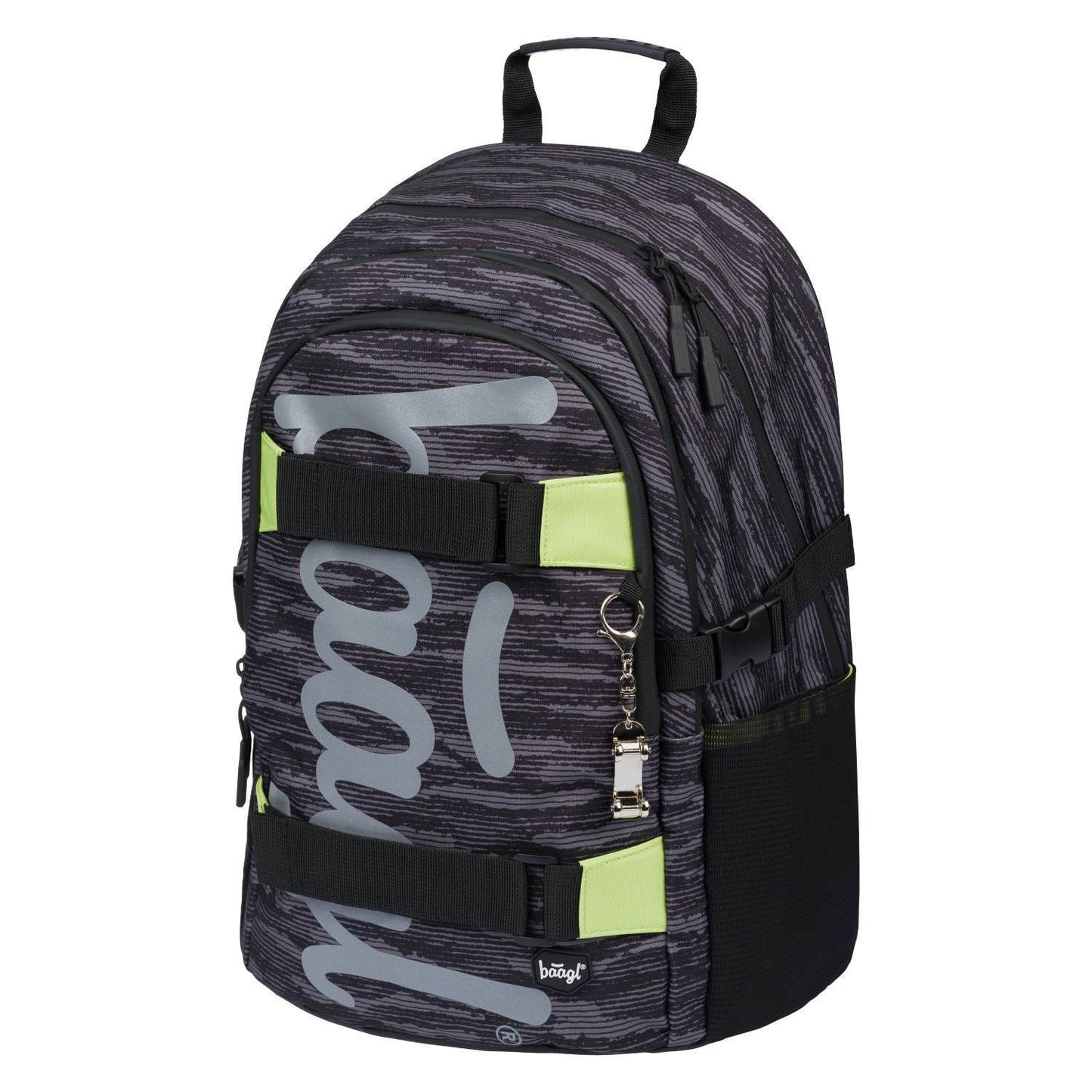 Skate Grey Rucksack-Set 3tlg: Rucksack, Federmäppchen, Turnbeutel