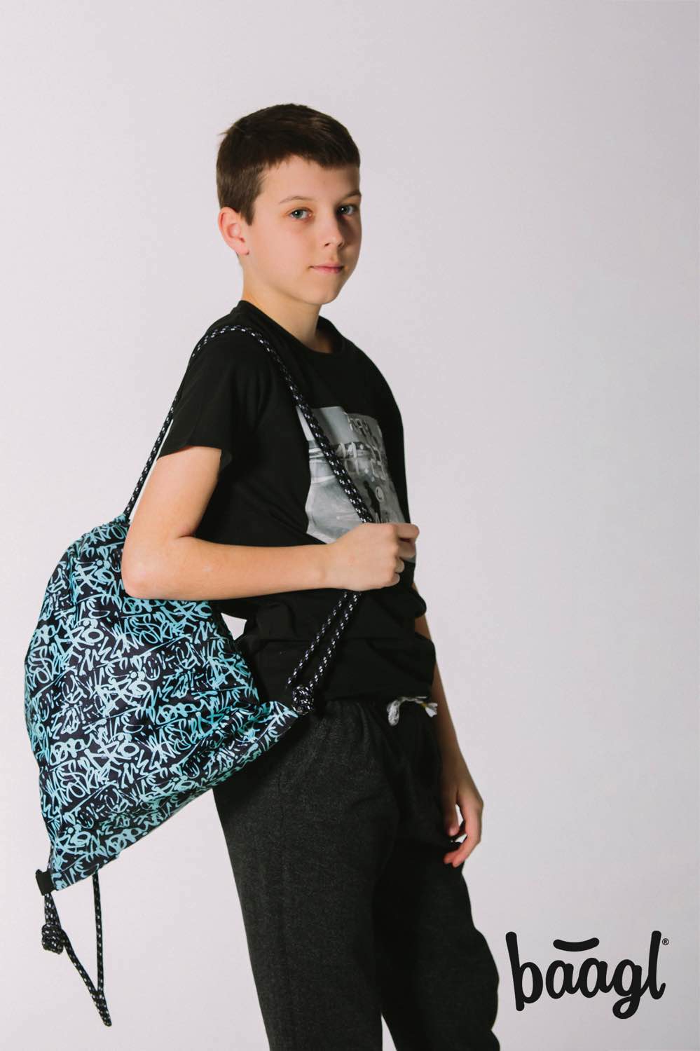 Core Graffito Rucksack-Set 3tlg: Rucksack, Federmäppchen, Turnbeutel