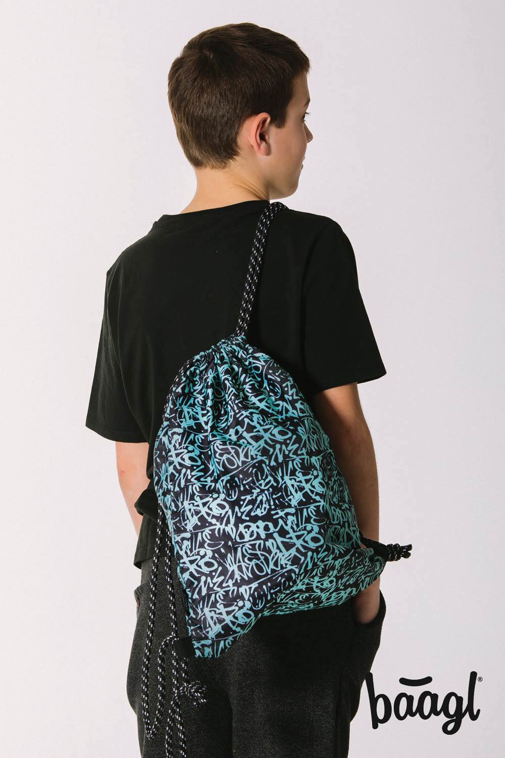 Core Graffito Rucksack-Set 3tlg: Rucksack, Federmäppchen, Turnbeutel
