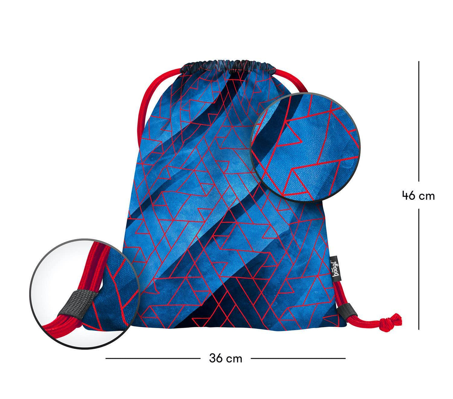 Core Trigo Rucksack-Set 3tlg: Rucksack, Federmäppchen, Turnbeutel