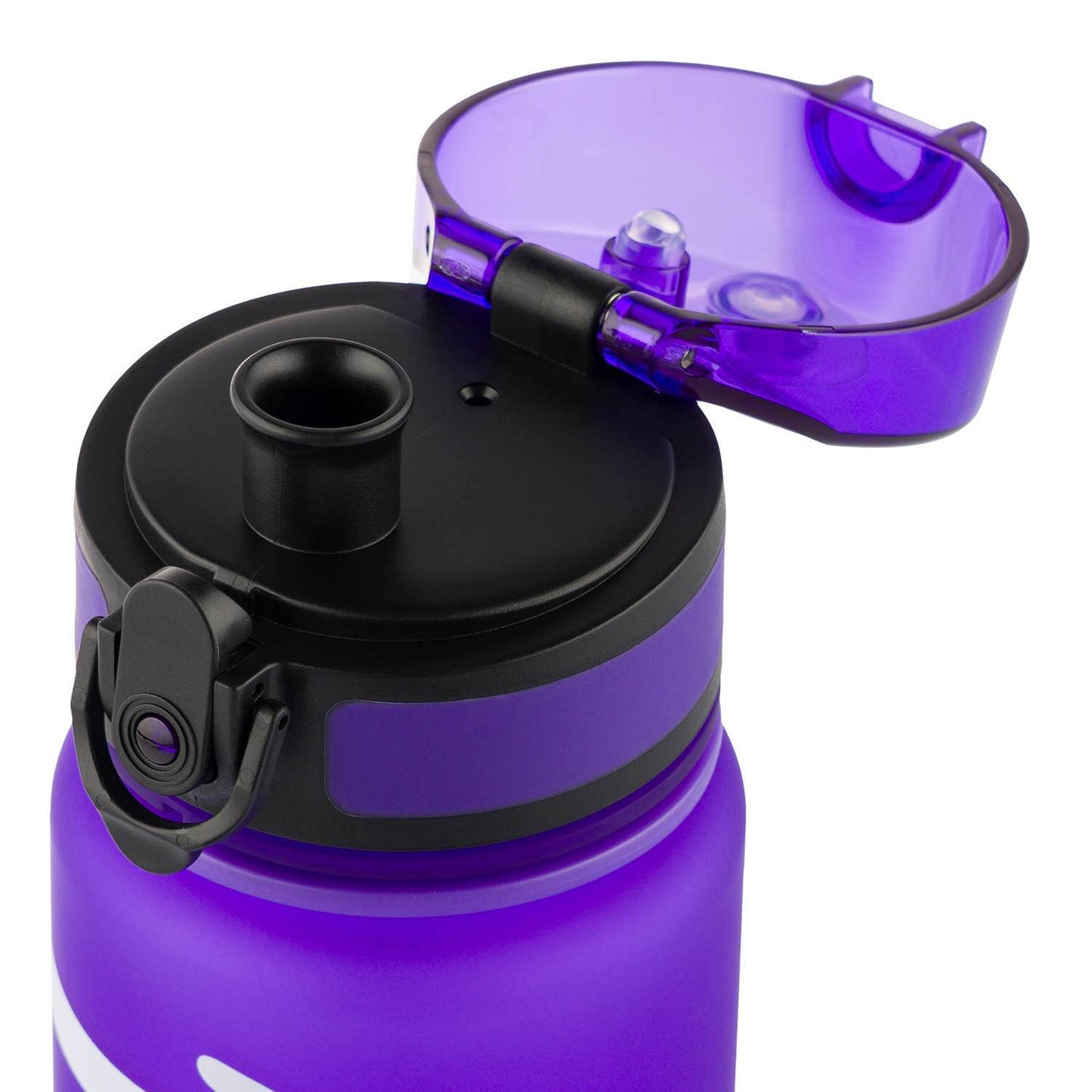Tritan Trinkflasche Logo Lila, 500 ml
