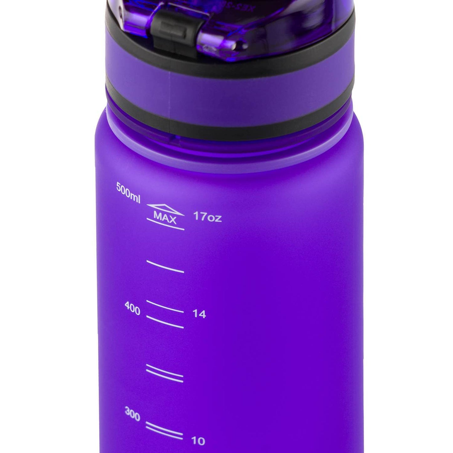 Tritan Trinkflasche Logo Lila, 500 ml