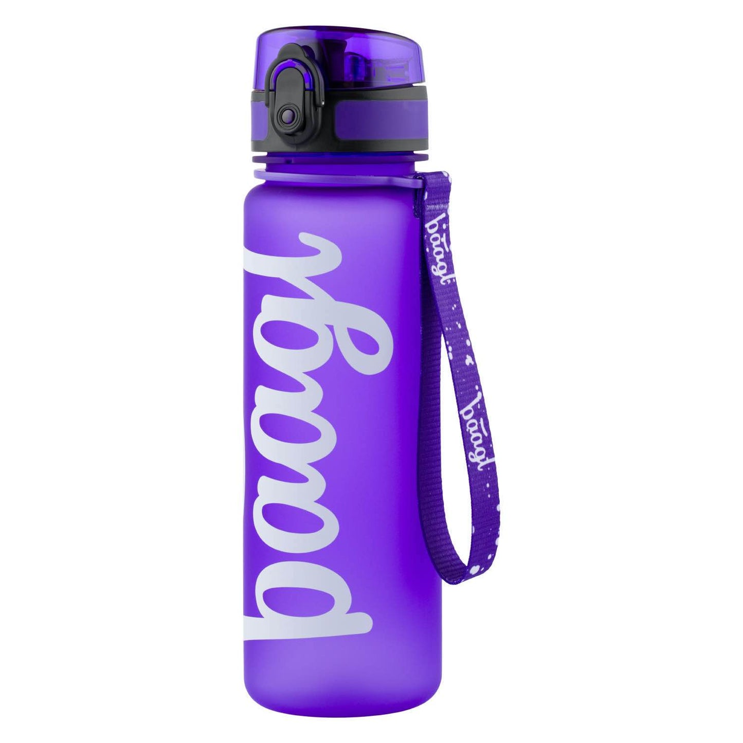 Tritan Trinkflasche Logo Lila, 500 ml