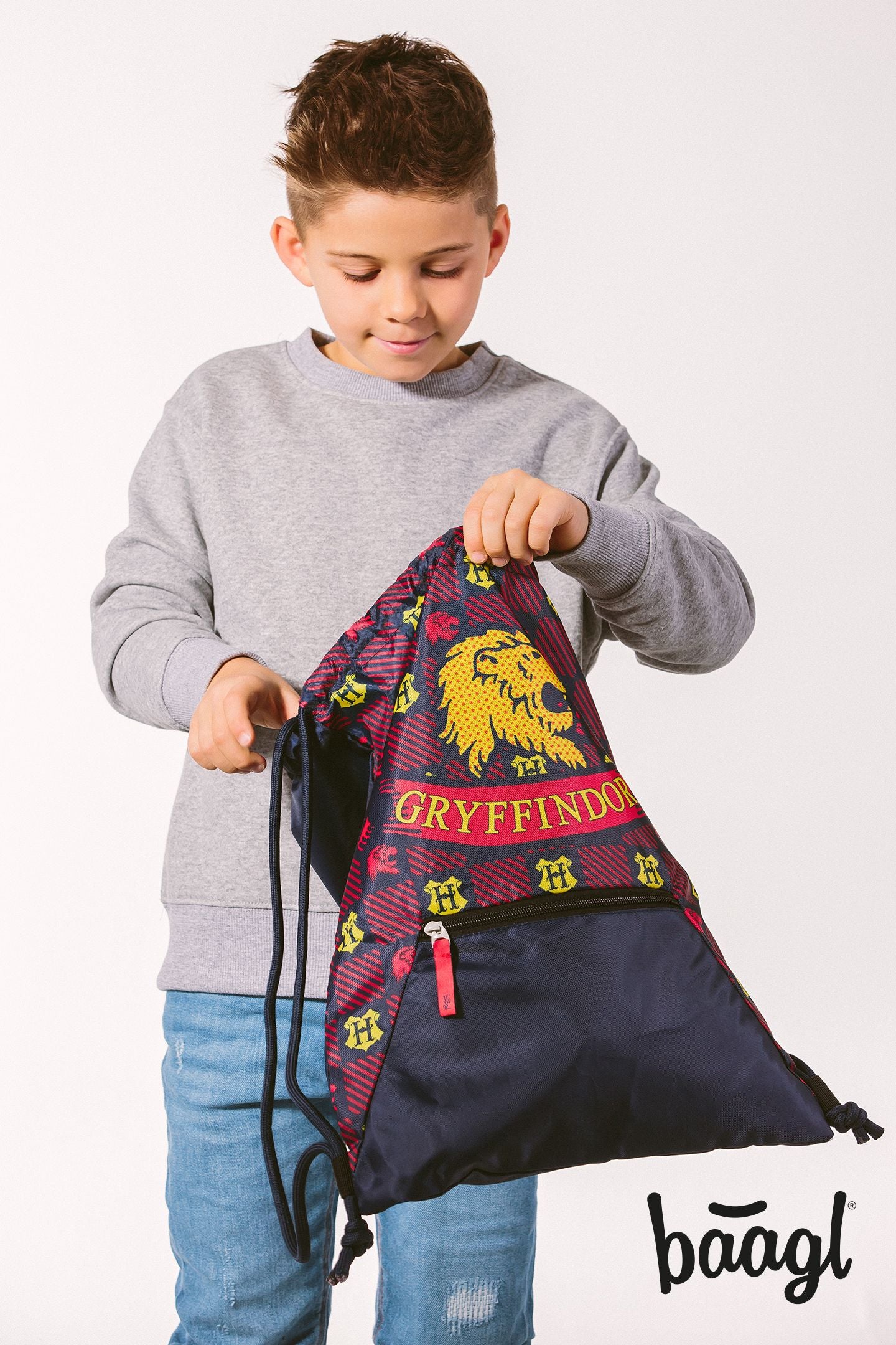 Turnbeutel mit Tasche Harry Potter Gryffindor