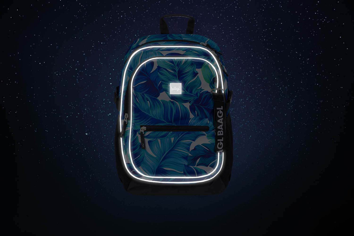 Core Monstera Rucksack-Set 3tlg: Rucksack, Federmäppchen, Turnbeutel