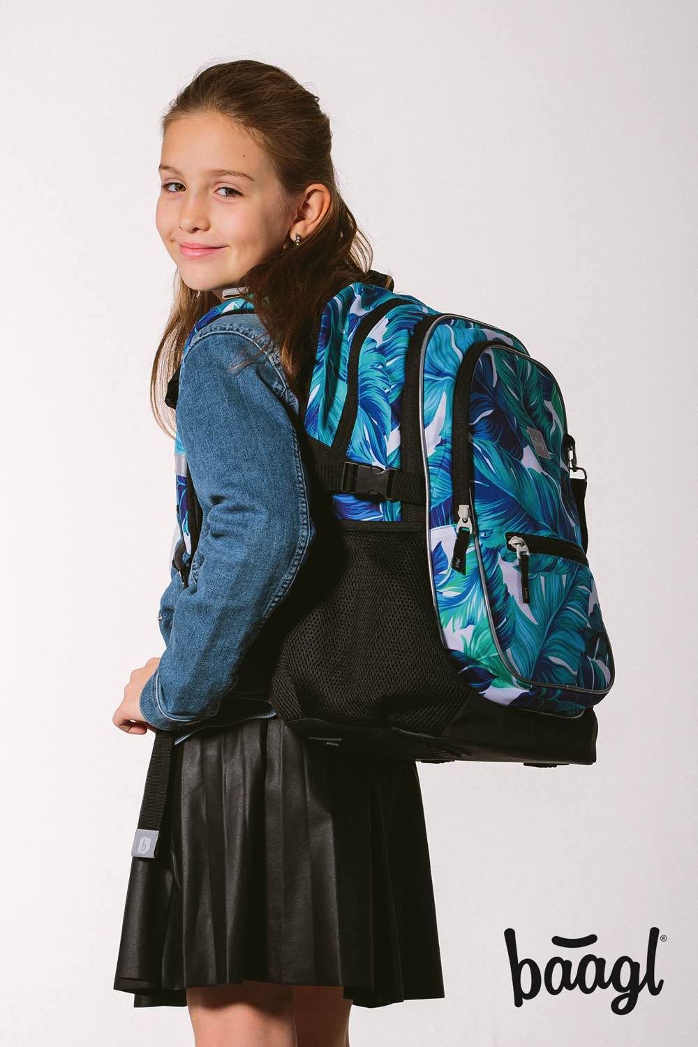 Core Monstera Rucksack-Set 3tlg: Rucksack, Federmäppchen, Turnbeutel