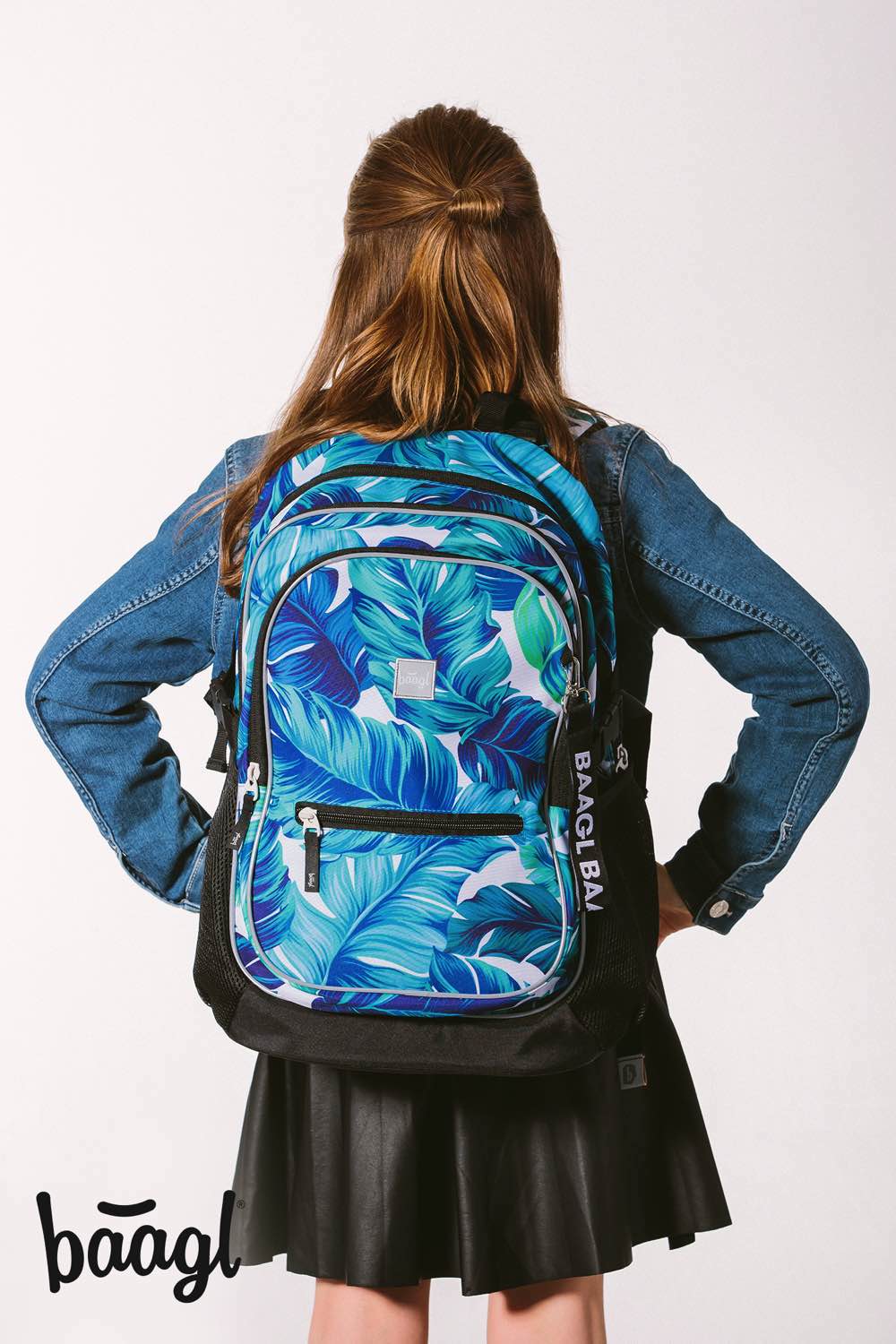 Core Monstera Rucksack-Set 3tlg: Rucksack, Federmäppchen, Turnbeutel