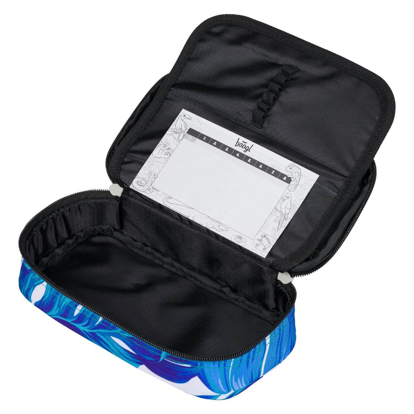 Core Monstera Rucksack-Set 3tlg: Rucksack, Federmäppchen, Turnbeutel
