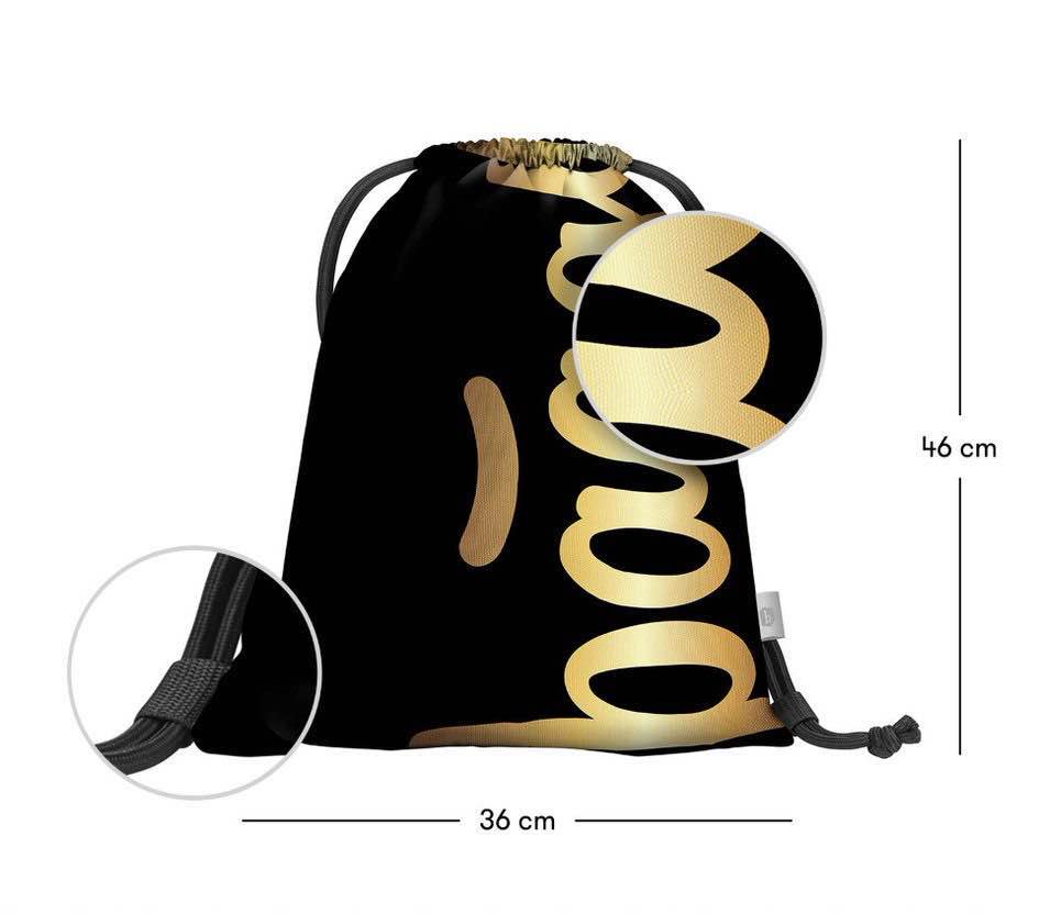 Skate Gold Rucksack-Set 3tlg: Rucksack, Federmäppchen, Turnbeutel