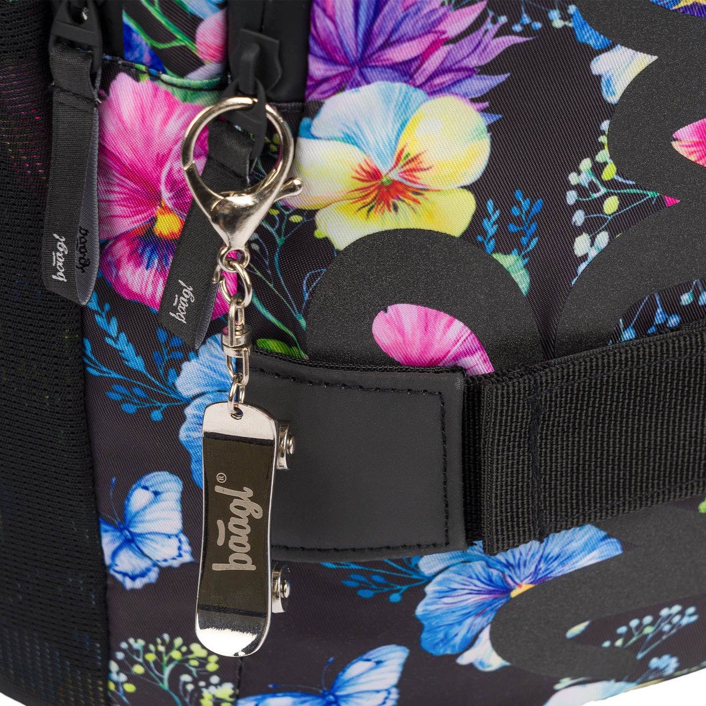 Skate Flowers Rucksack-Set 3tlg: Rucksack, Federmäppchen, Turnbeutel