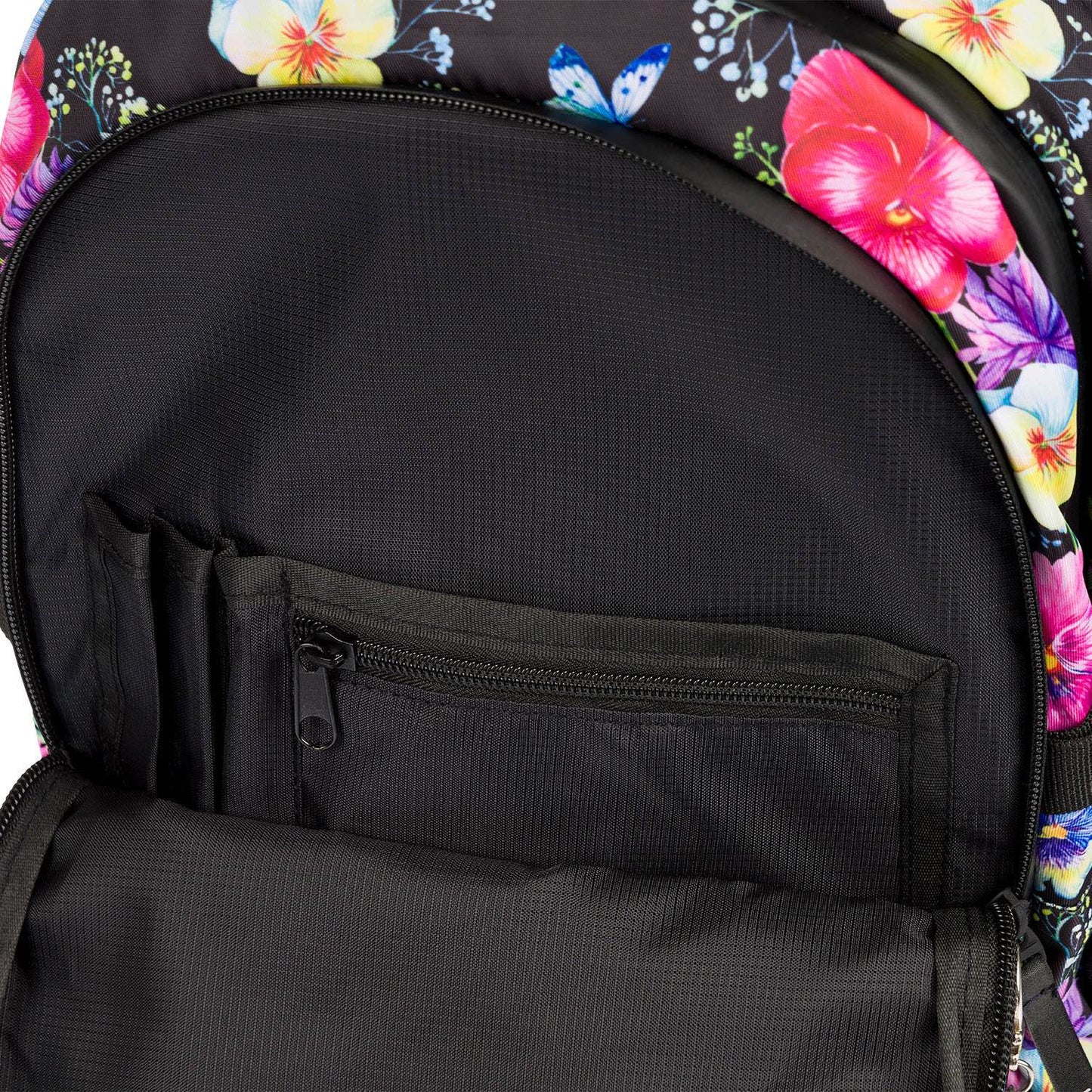 Skate Flowers Rucksack-Set 3tlg: Rucksack, Federmäppchen, Turnbeutel
