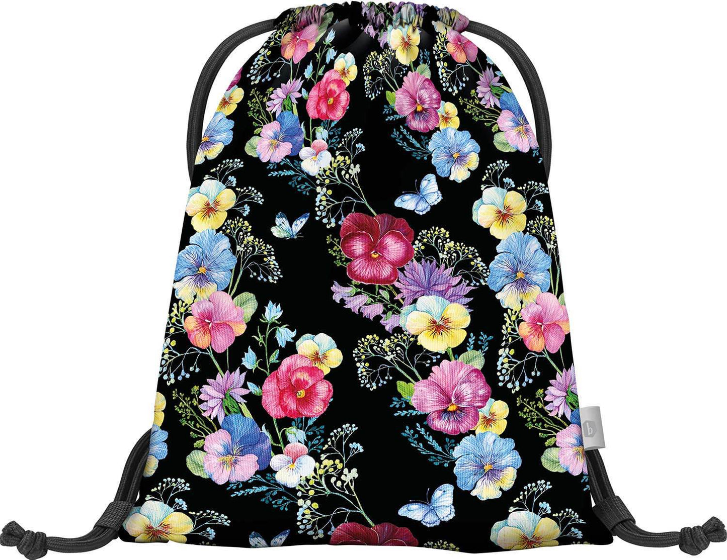 Skate Flowers Rucksack-Set 3tlg: Rucksack, Federmäppchen, Turnbeutel