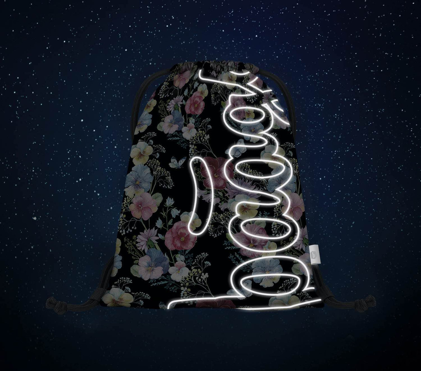 Skate Flowers Rucksack-Set 3tlg: Rucksack, Federmäppchen, Turnbeutel