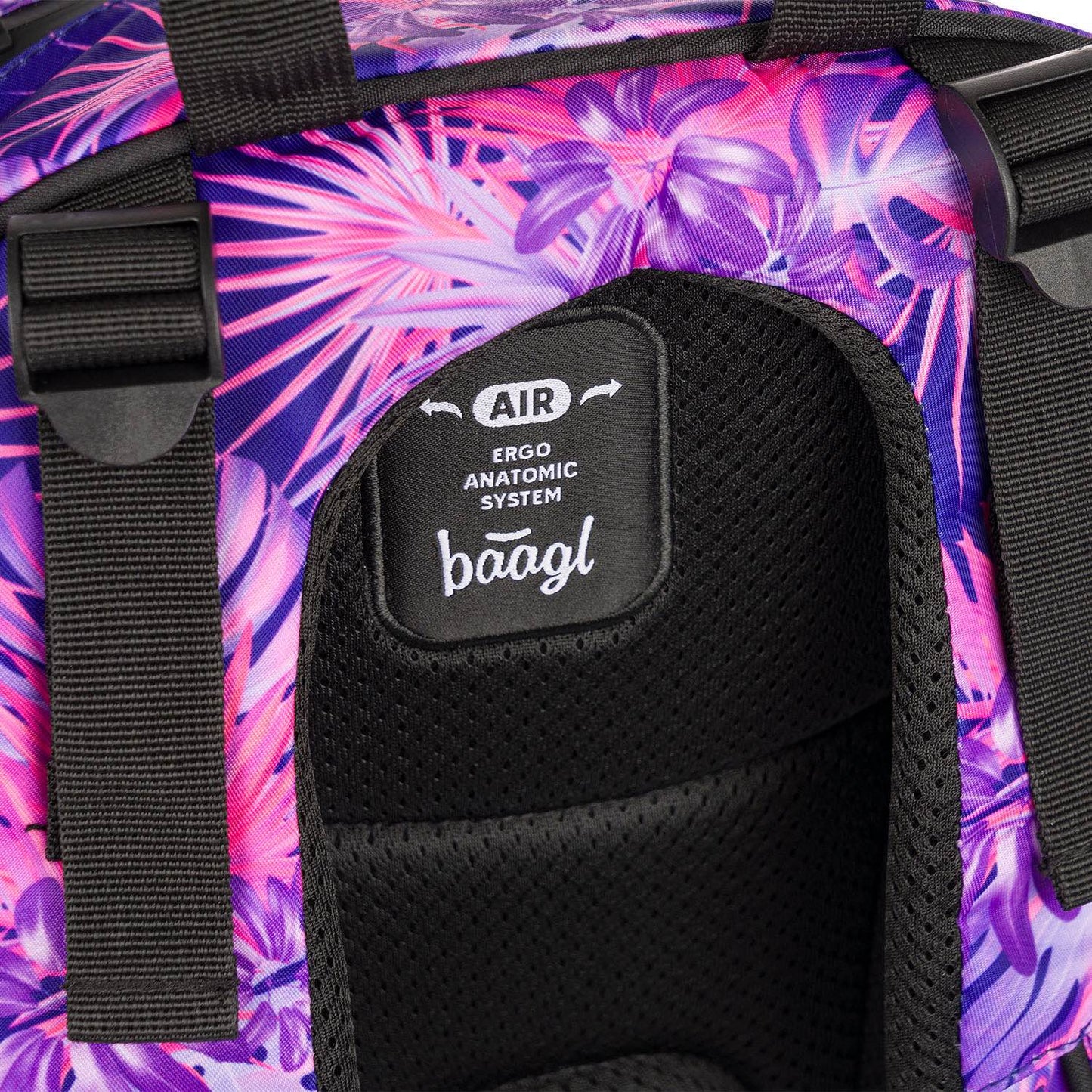 Skate Violet Rucksack-Set 3tlg: Rucksack, Federmäppchen, Turnbeutel