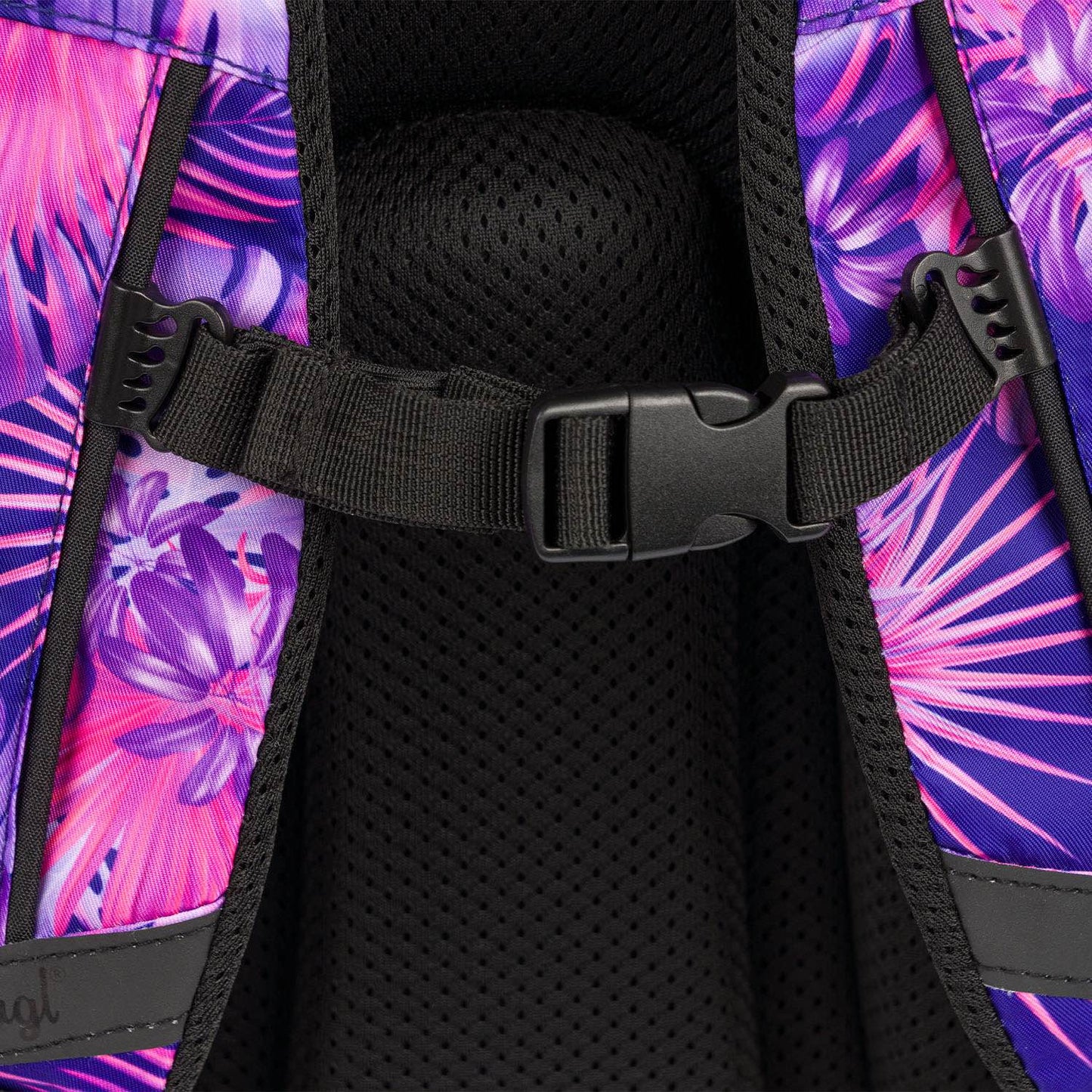 Skate Violet Rucksack-Set 3tlg: Rucksack, Federmäppchen, Turnbeutel
