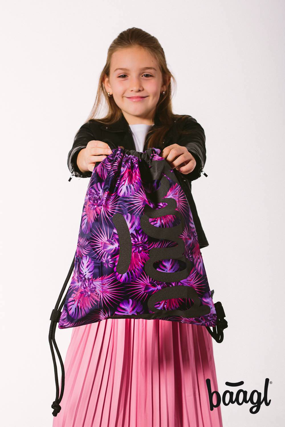 Skate Violet Rucksack-Set 3tlg: Rucksack, Federmäppchen, Turnbeutel