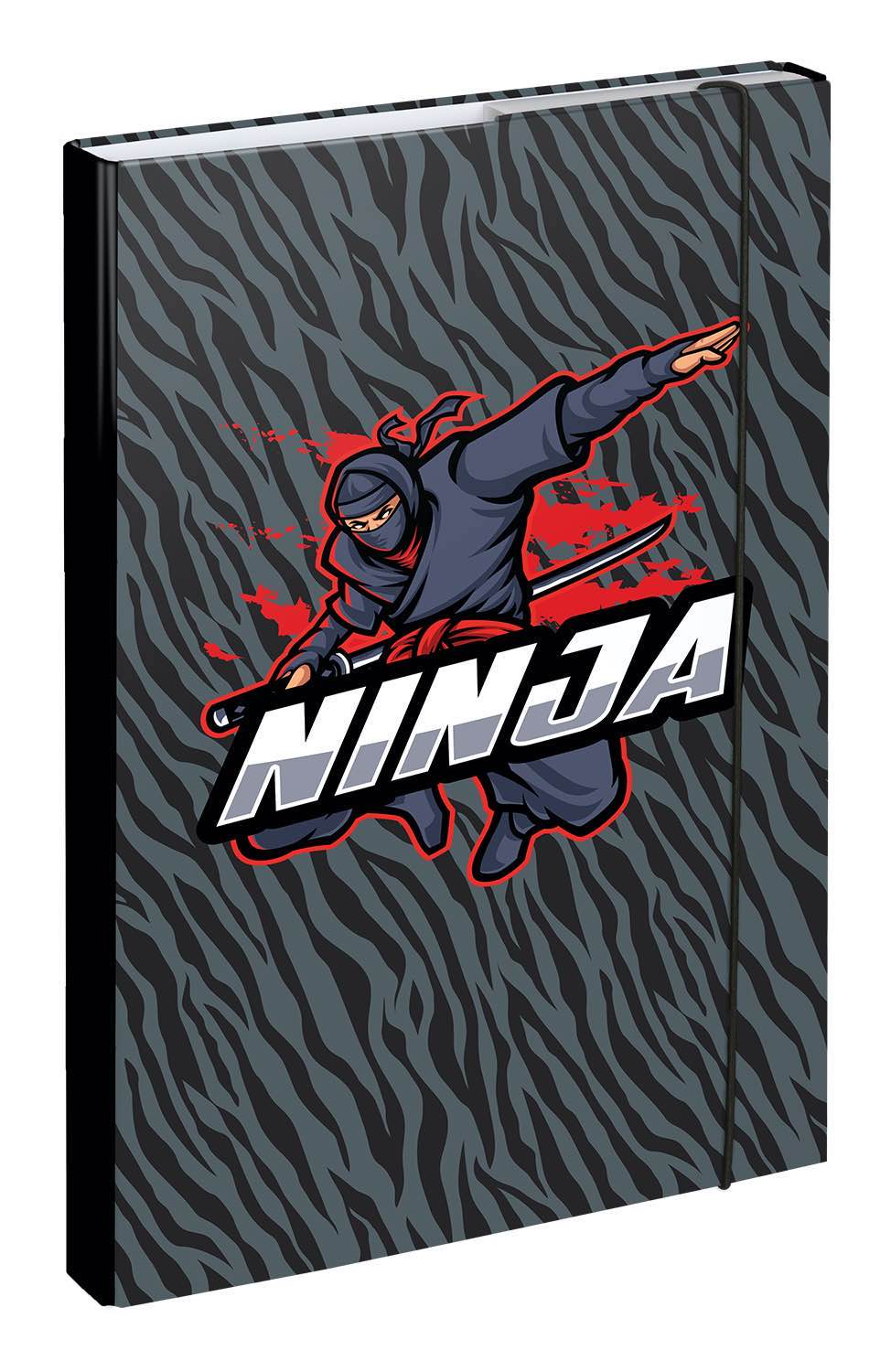Ergo Ninja Schulranzen-Set 5tlg: Schulranzen, Federmäppchen, Turnbeutel, Heftmappe, Brotdose