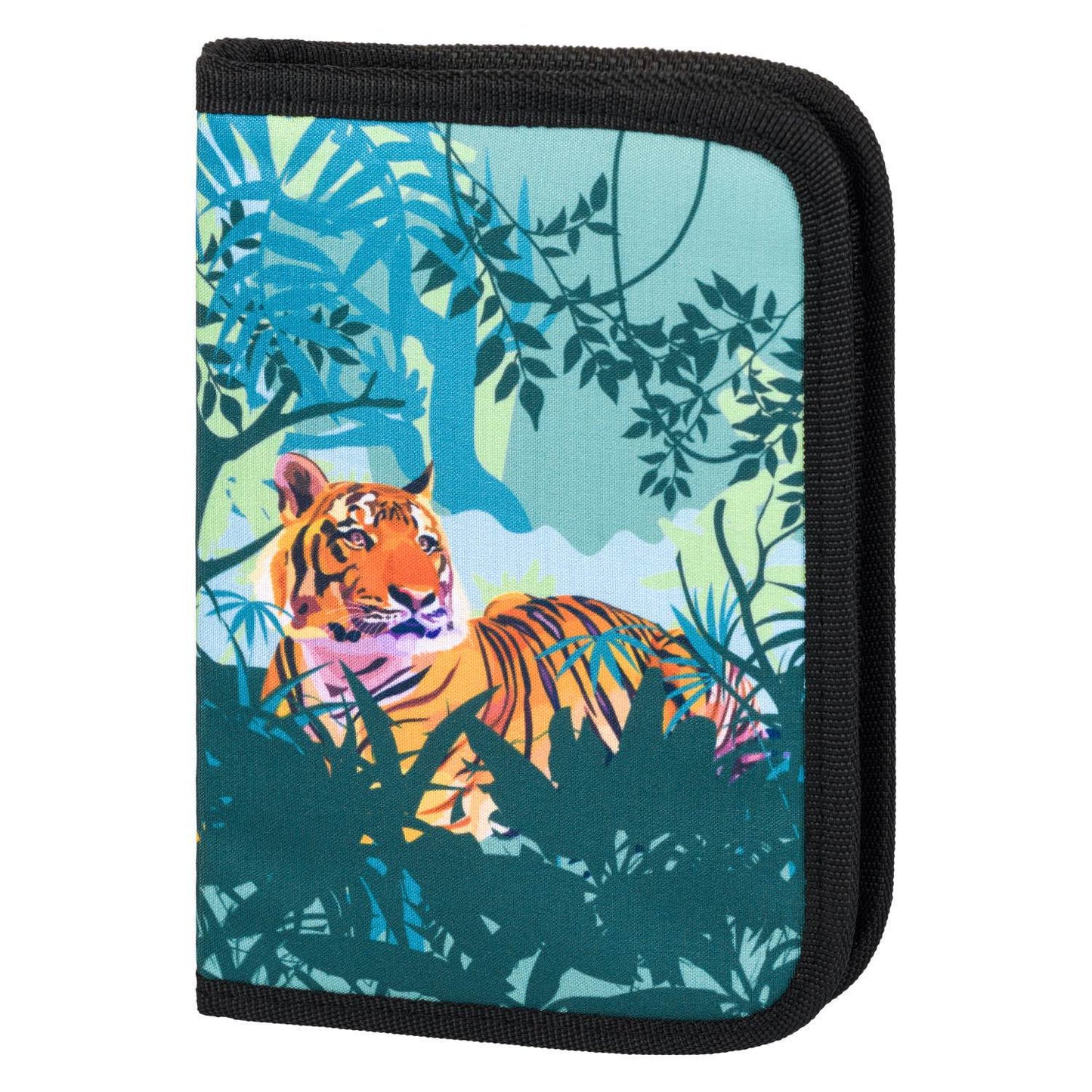 Ergo Tiger Schulranzen-Set 5tlg: Schulranzen, Federmäppchen, Turnbeutel, Heftmappe, Brotdose