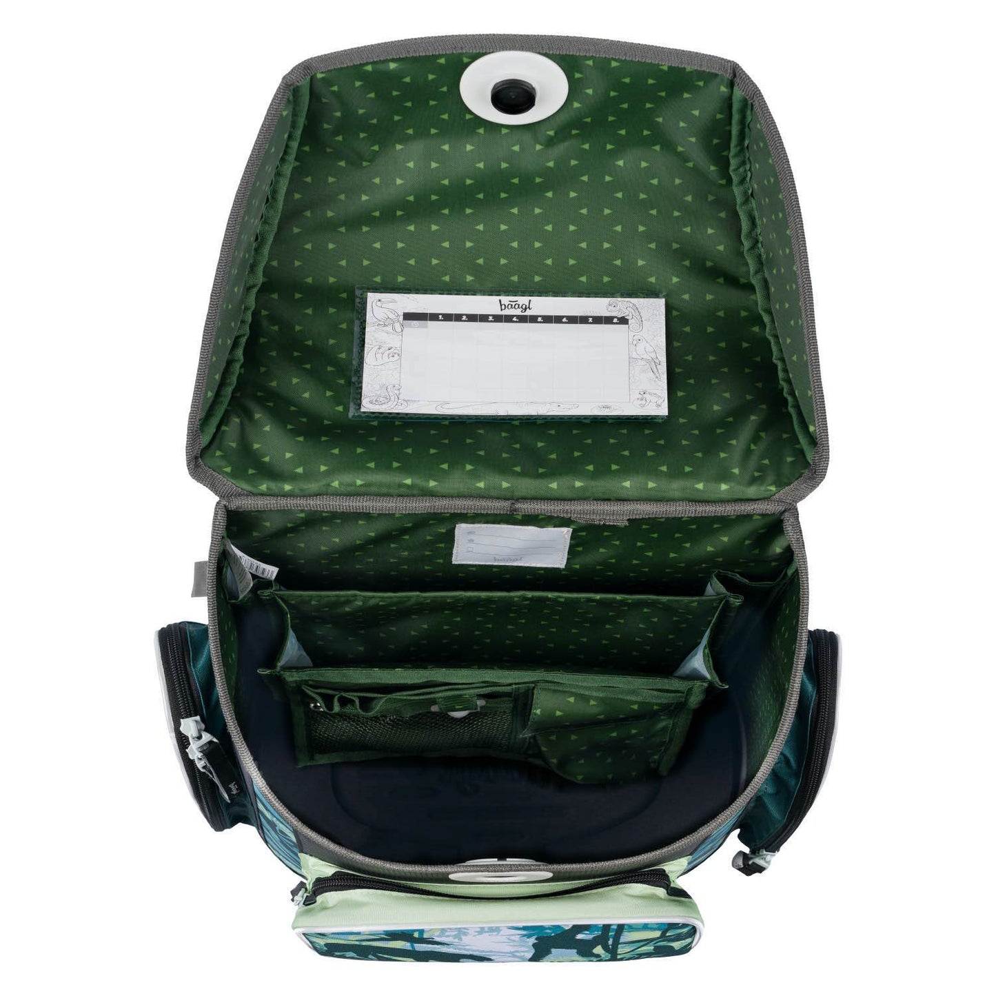Ergo Tiger Schulranzen-Set 3tlg: Schulranzen, Federmäppchen, Turnbeutel