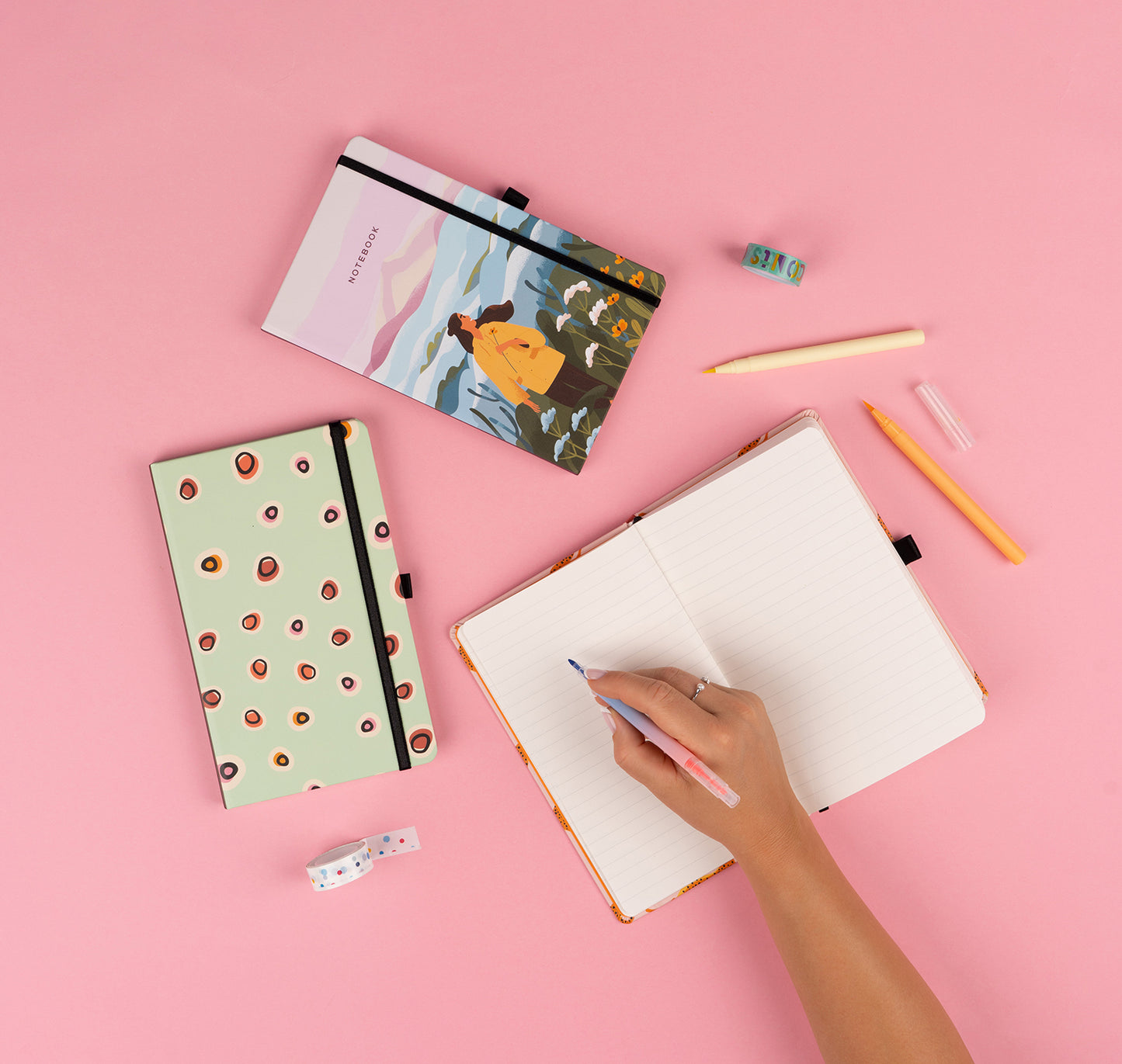 Notizen Leoparden, liniert, 13 x 21 cm