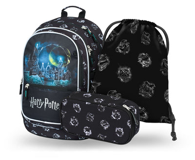 Core Harry Potter Hogwarts Rucksack-Set 3tlg: Rucksack, Federmäppchen, Turnbeutel