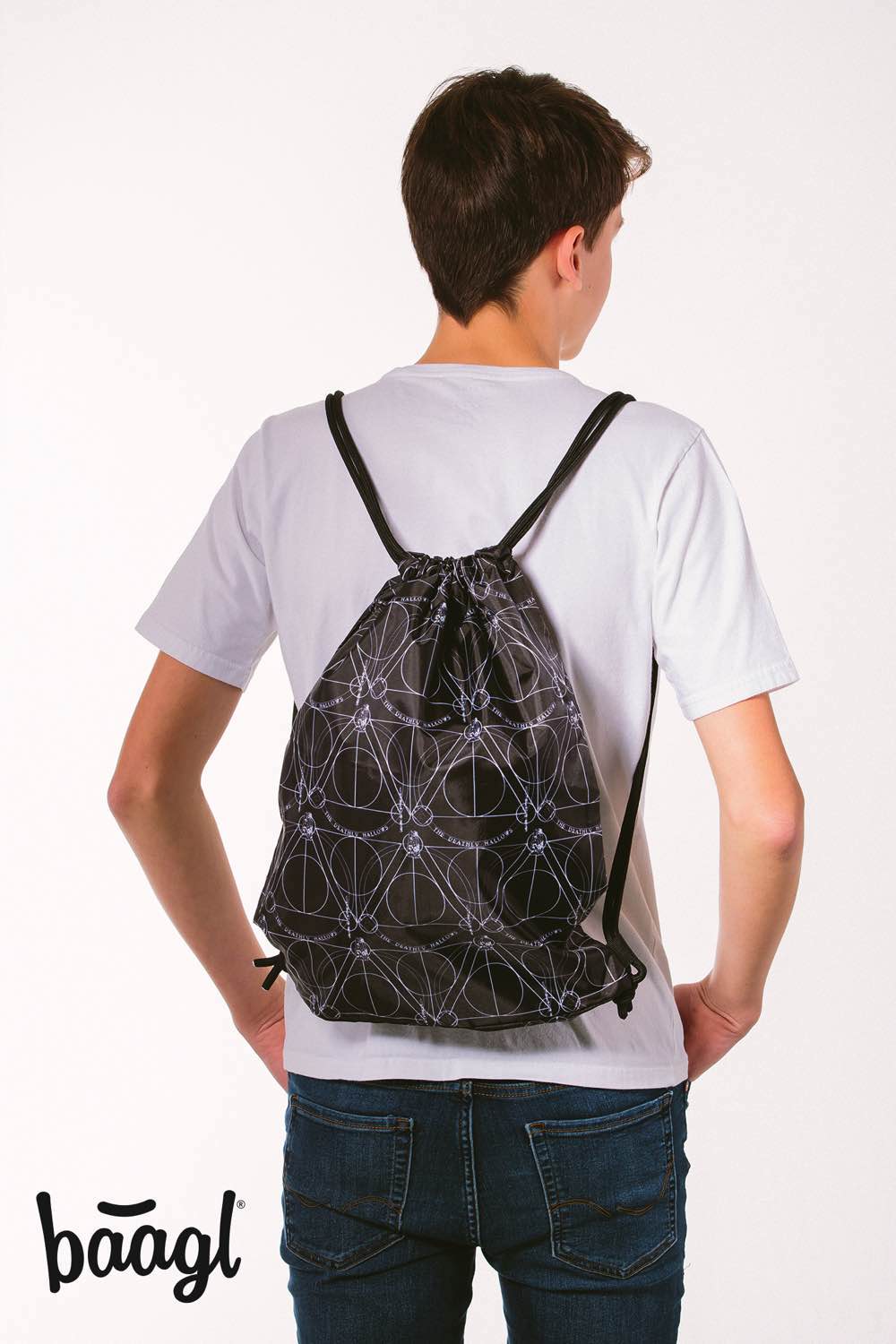 Skate Harry Potter Deathly Hallows Rucksack-Set 3tlg: Rucksack, Federmäppchen, Turnbeutel