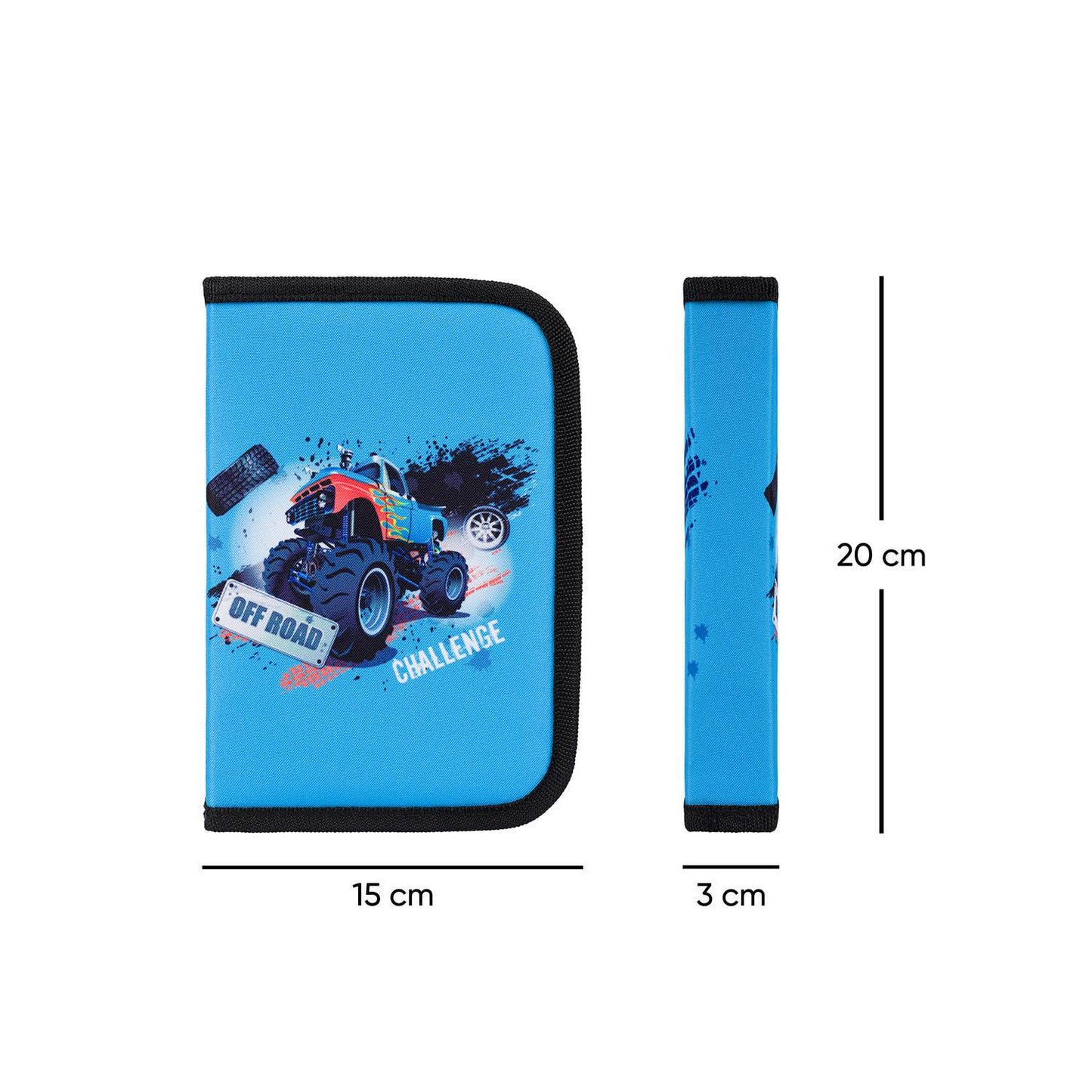 Ergo Truck Schulranzen-Set 5tlg: Schulranzen, Federmäppchen, Turnbeutel, Brotdose, Heftmappe