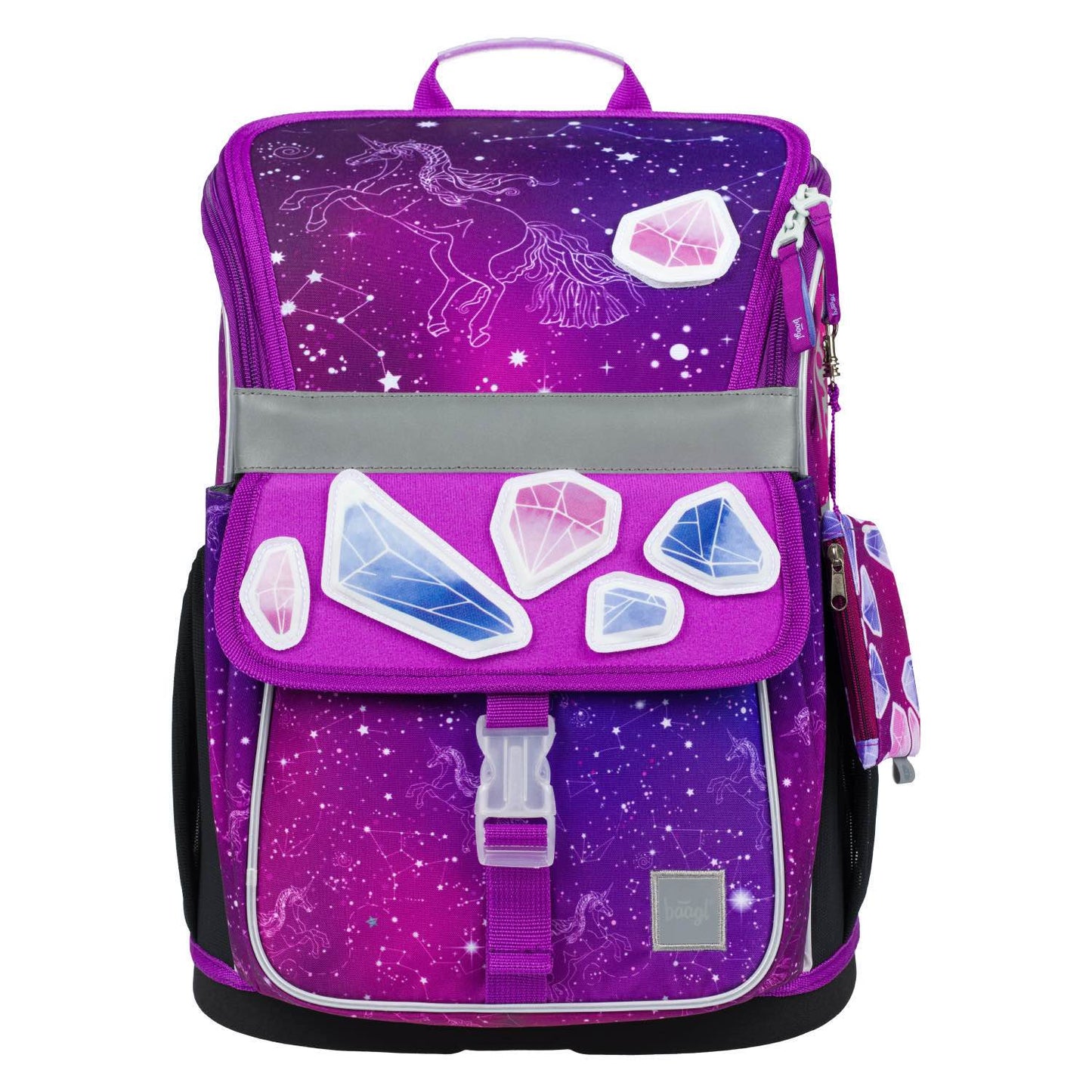 Zippy Unicorn Universe Schulranzen-Set 5tlg: Schulranzen, Federmäppchen, Turnbeutel, Brotdose, Heftmappe