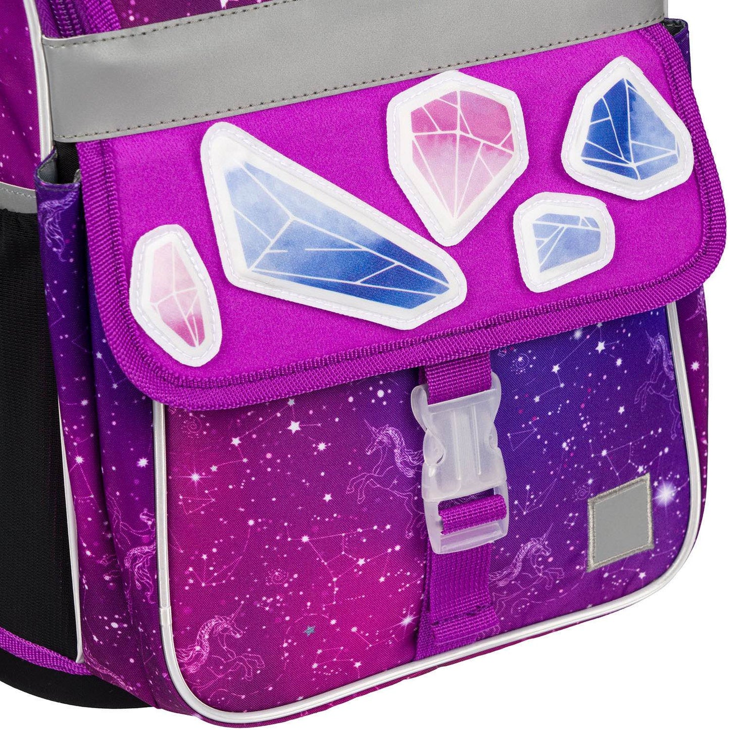 Zippy Unicorn Universe Schulranzen-Set 5tlg: Schulranzen, Federmäppchen, Turnbeutel, Brotdose, Heftmappe