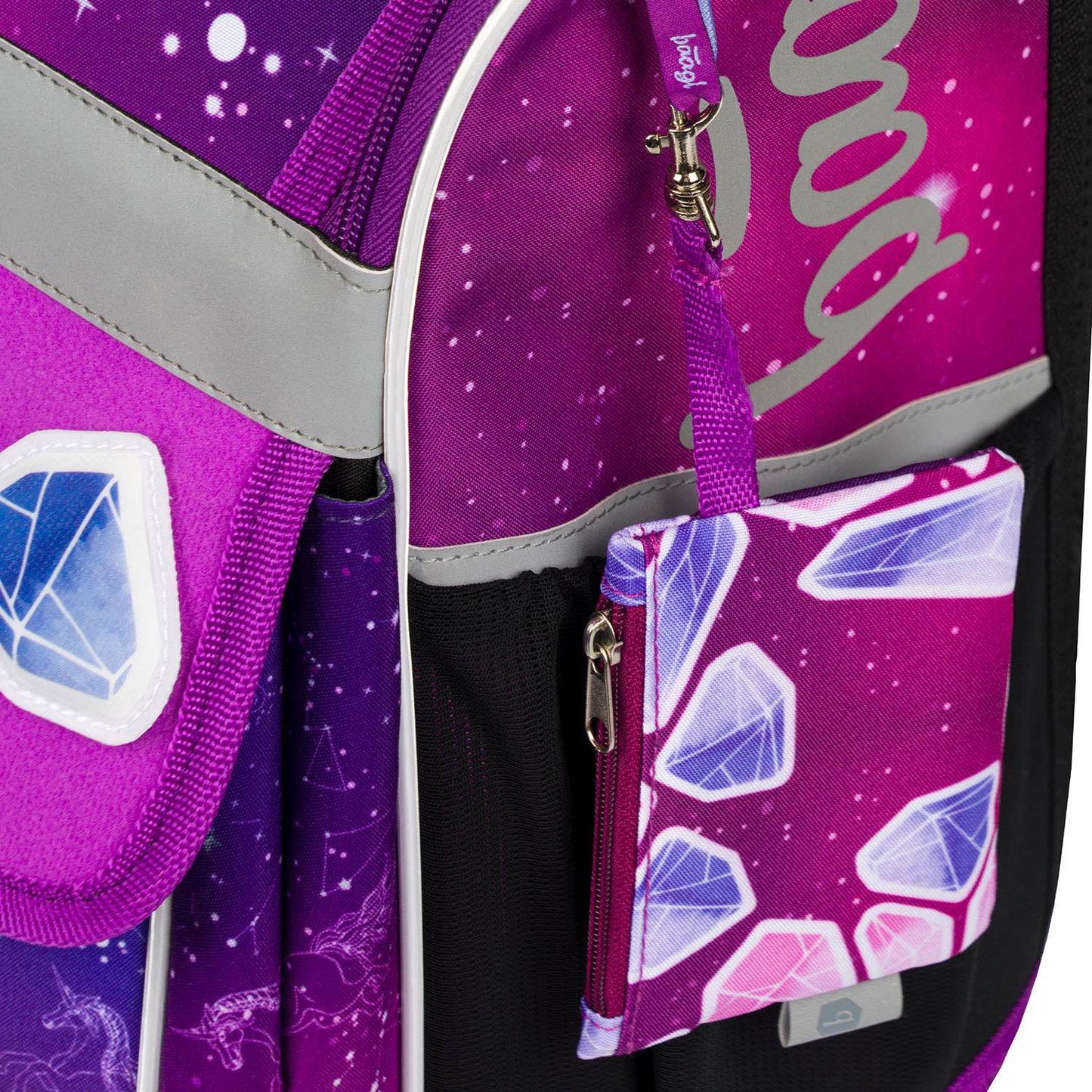 Zippy Unicorn Universe Schulranzen-Set 5tlg: Schulranzen, Federmäppchen, Turnbeutel, Brotdose, Heftmappe