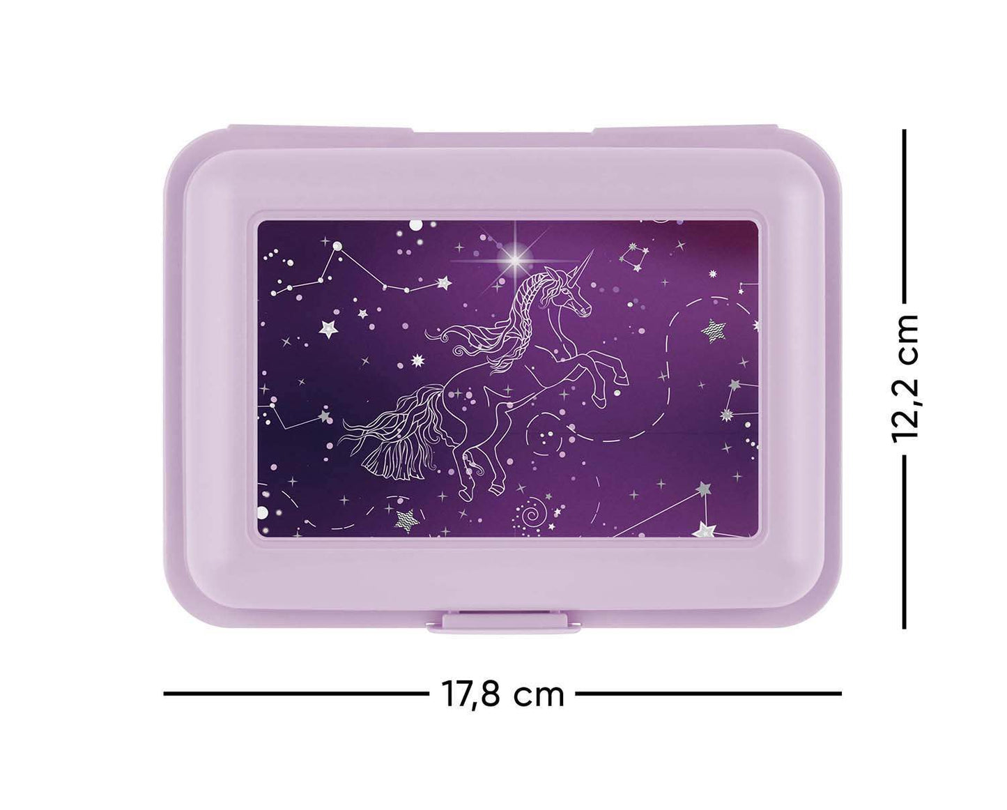 Zippy Unicorn Universe Schulranzen-Set 5tlg: Schulranzen, Federmäppchen, Turnbeutel, Brotdose, Heftmappe