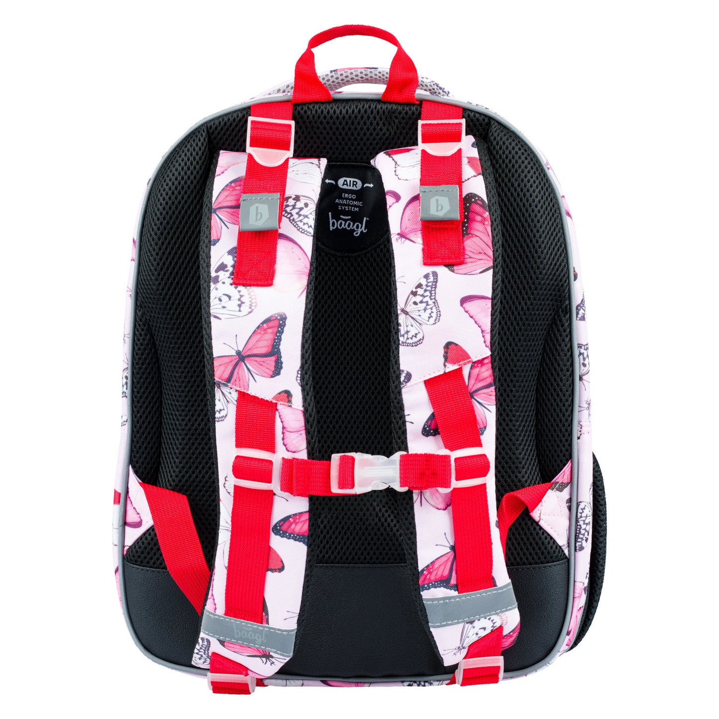 Schulranzen Shelly Red Butterfly