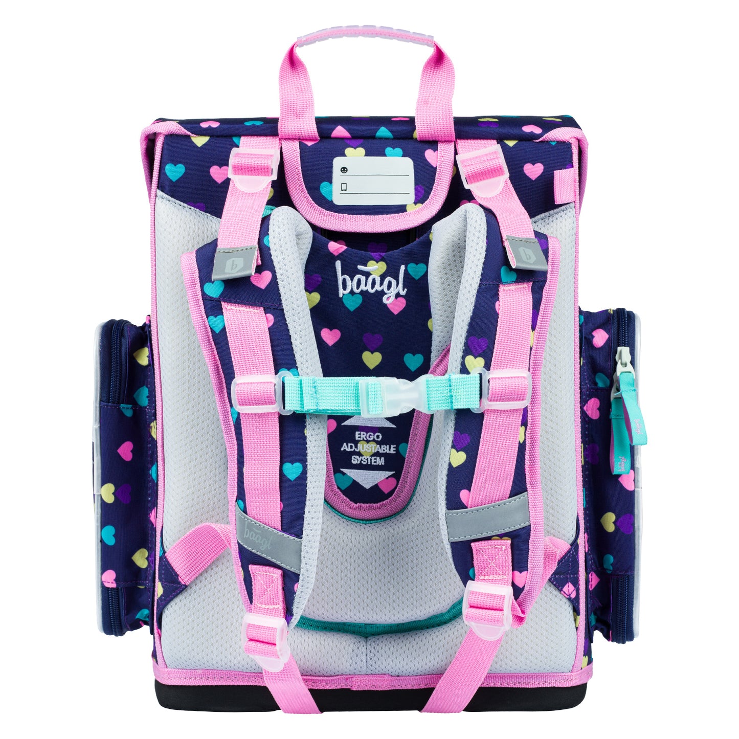 Schulranzen Ergo Pink Hearts