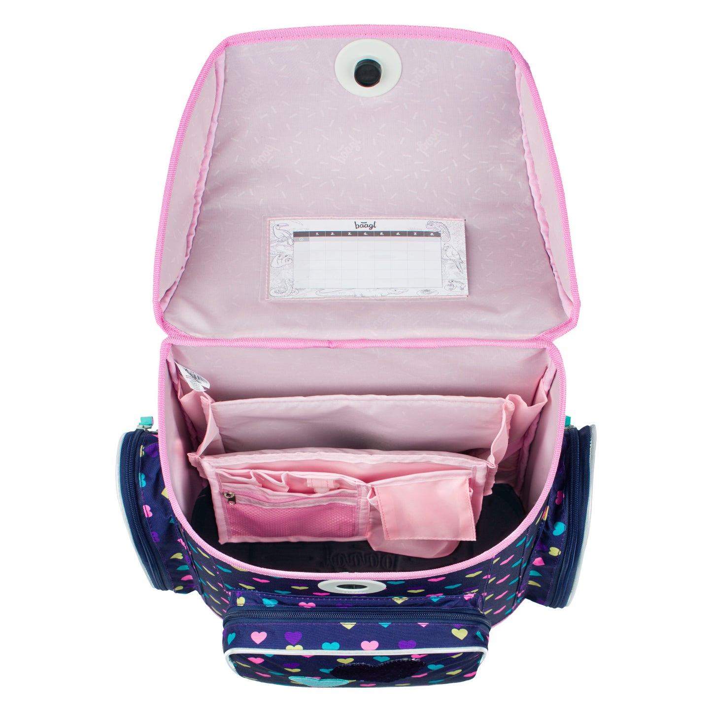 Schulranzen Ergo Pink Hearts
