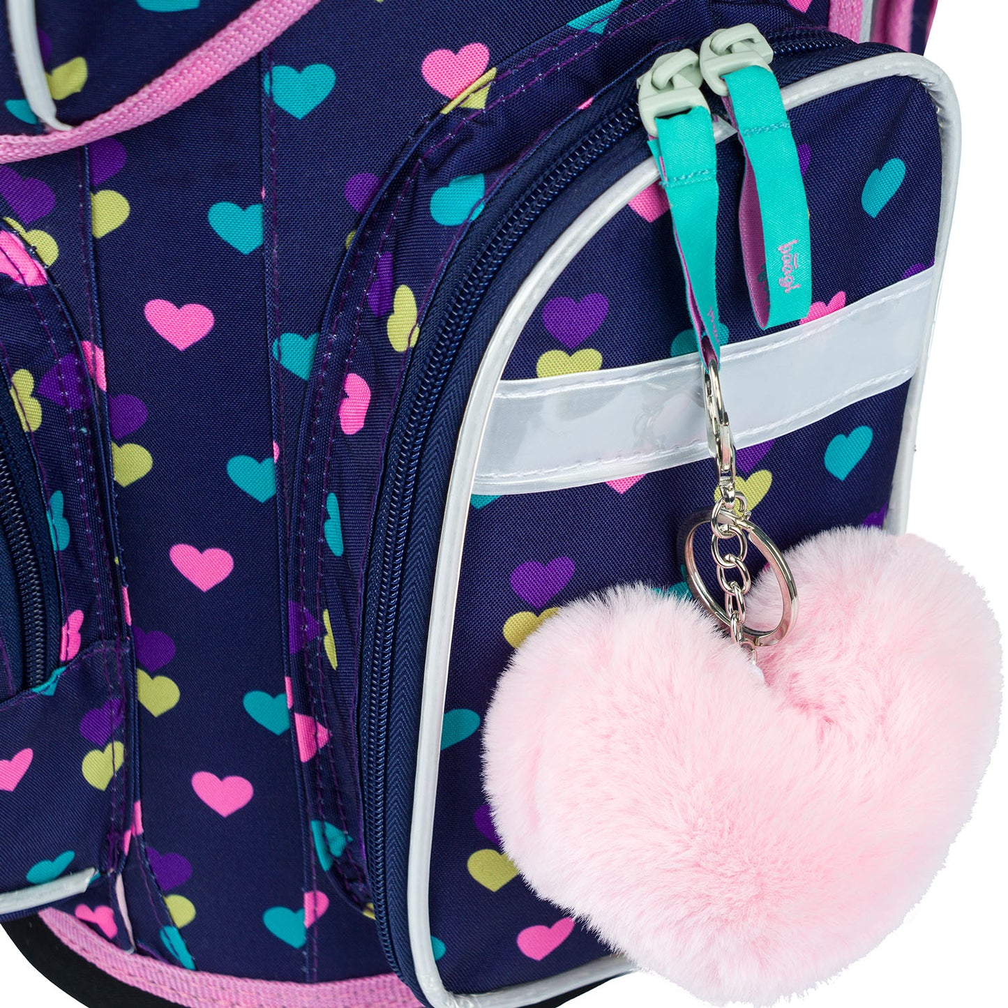 Schulranzen Ergo Pink Hearts