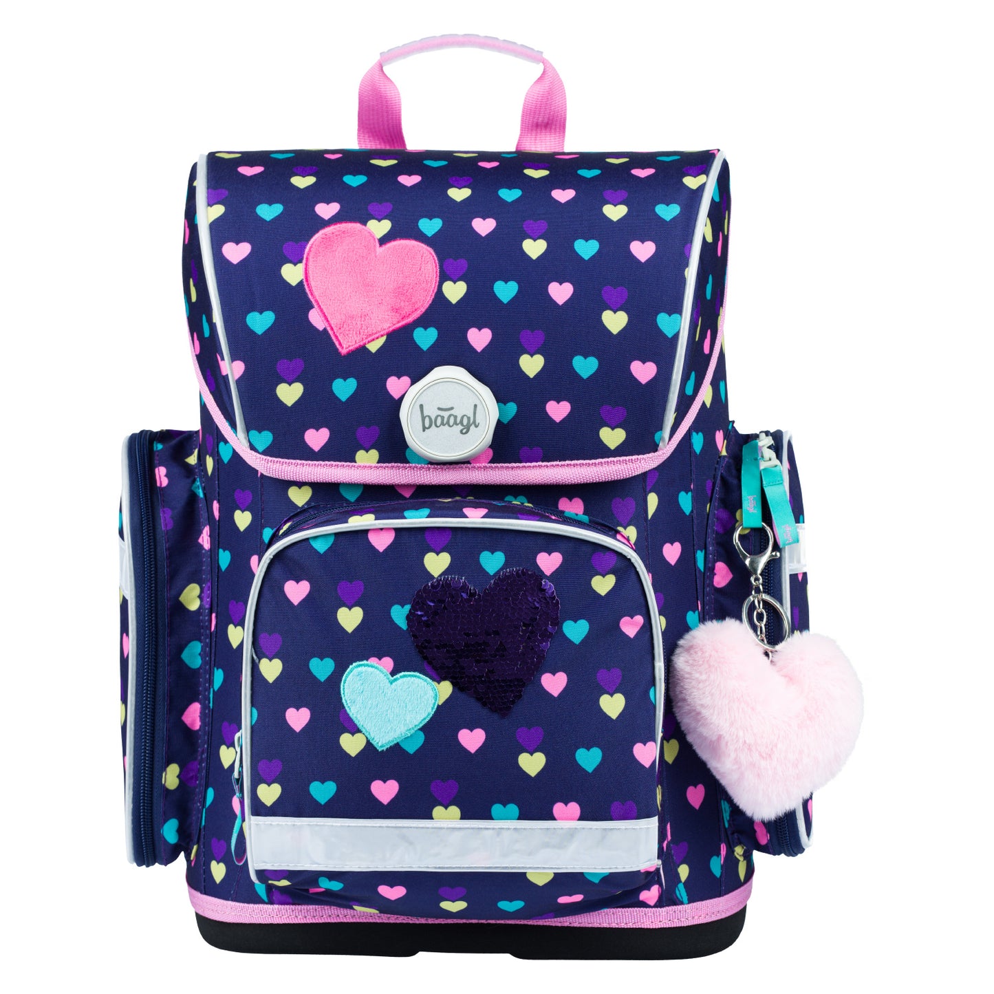 Schulranzen Ergo Pink Hearts